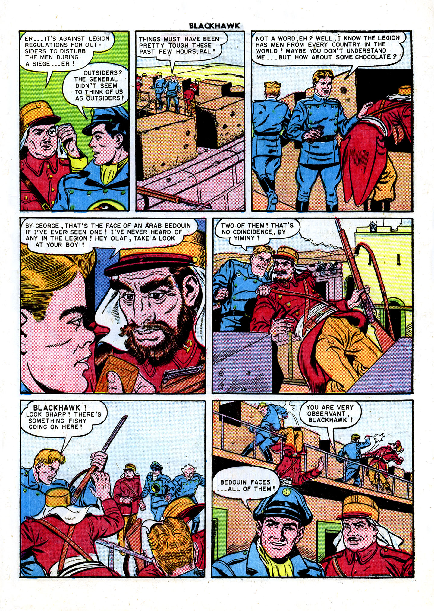 Read online Blackhawk (1957) comic -  Issue #36 - 45