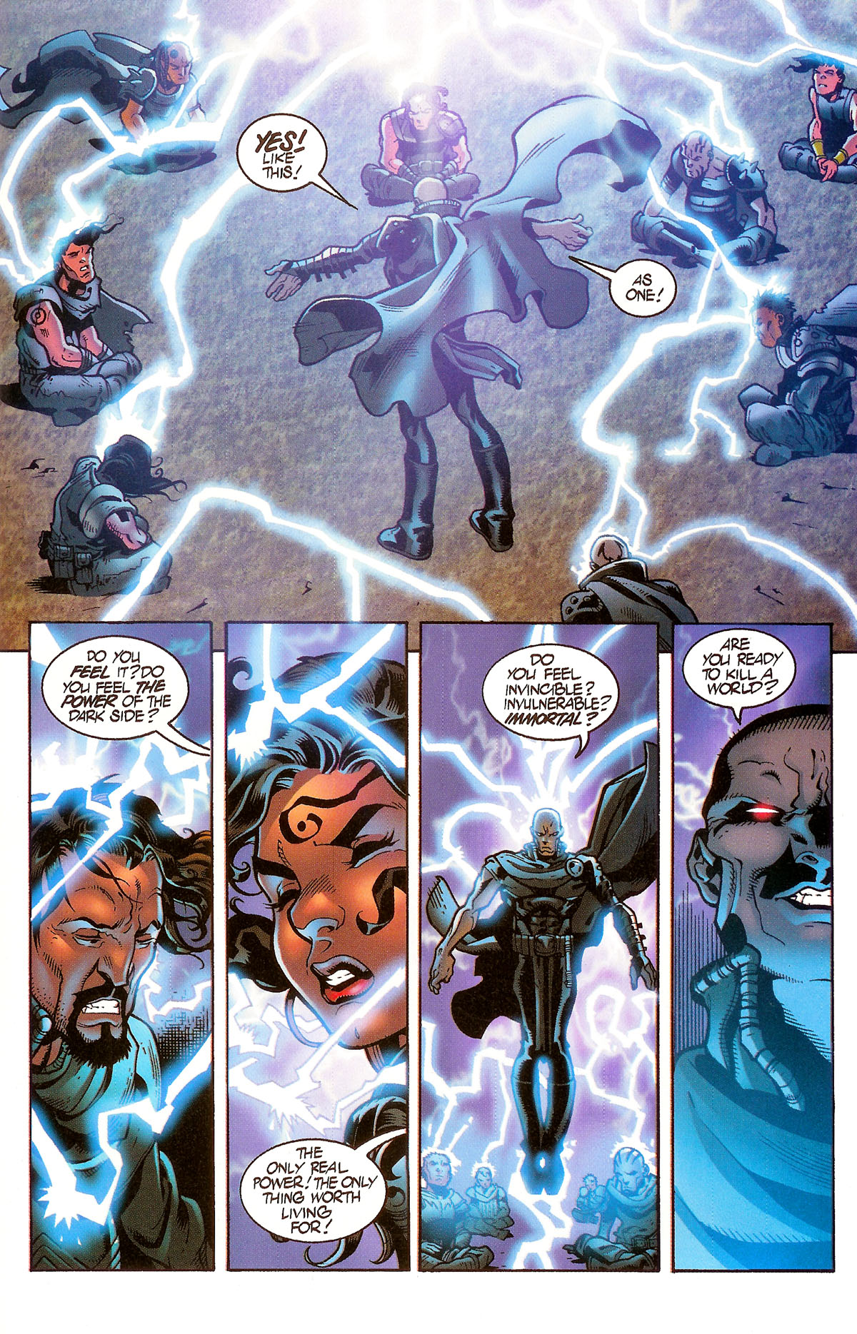 Read online Star Wars: Jedi vs. Sith comic -  Issue #3 - 23