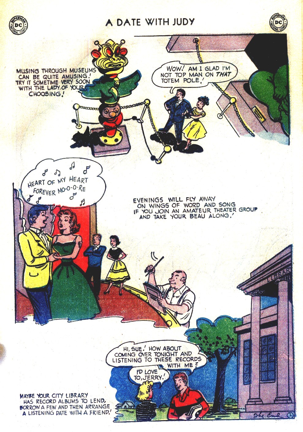 Read online A Date with Judy comic -  Issue #41 - 19