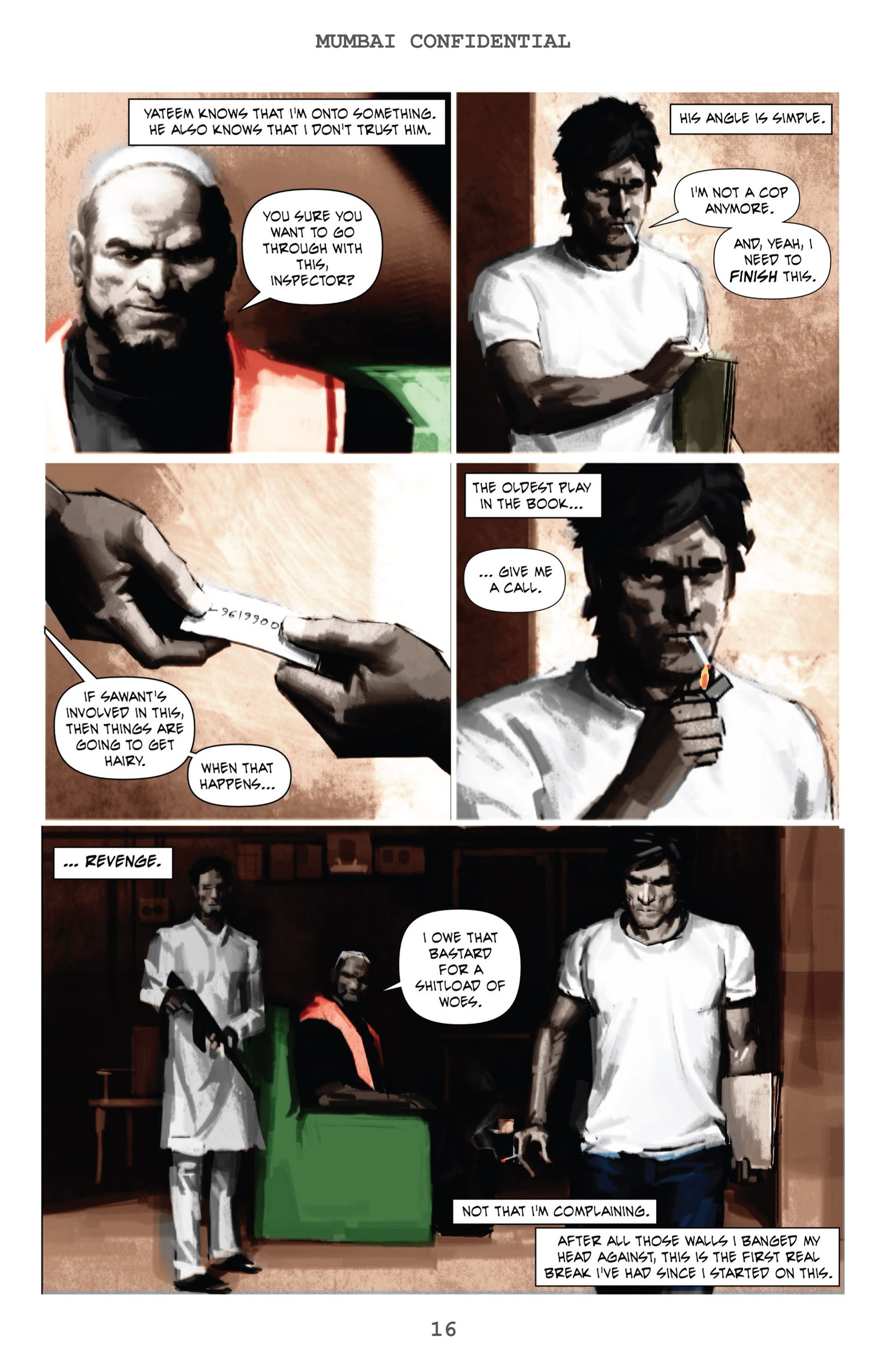 Read online Mumbai Confidential comic -  Issue #5 - 16