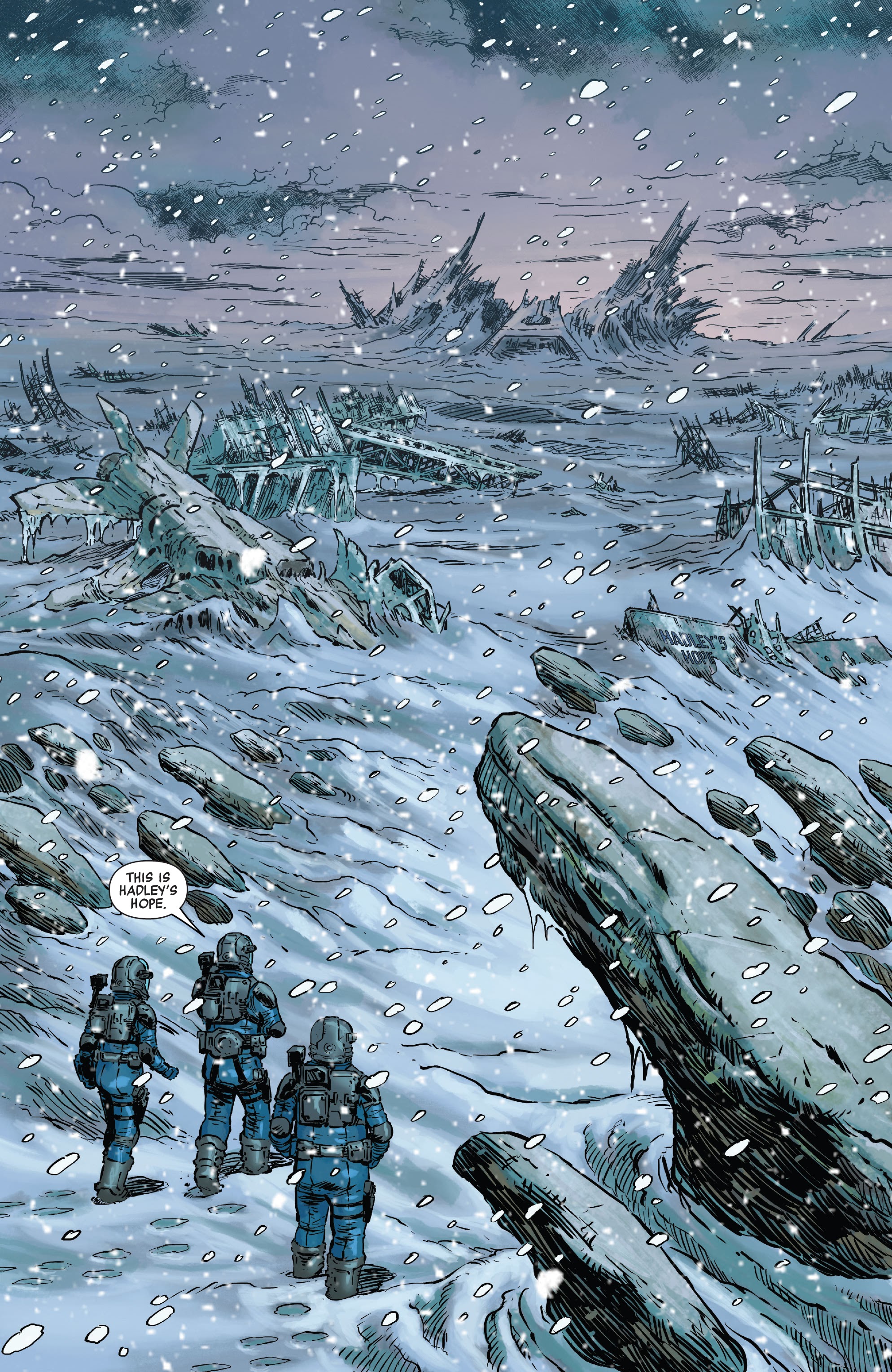 Read online Aliens: Aftermath comic -  Issue # Full - 12