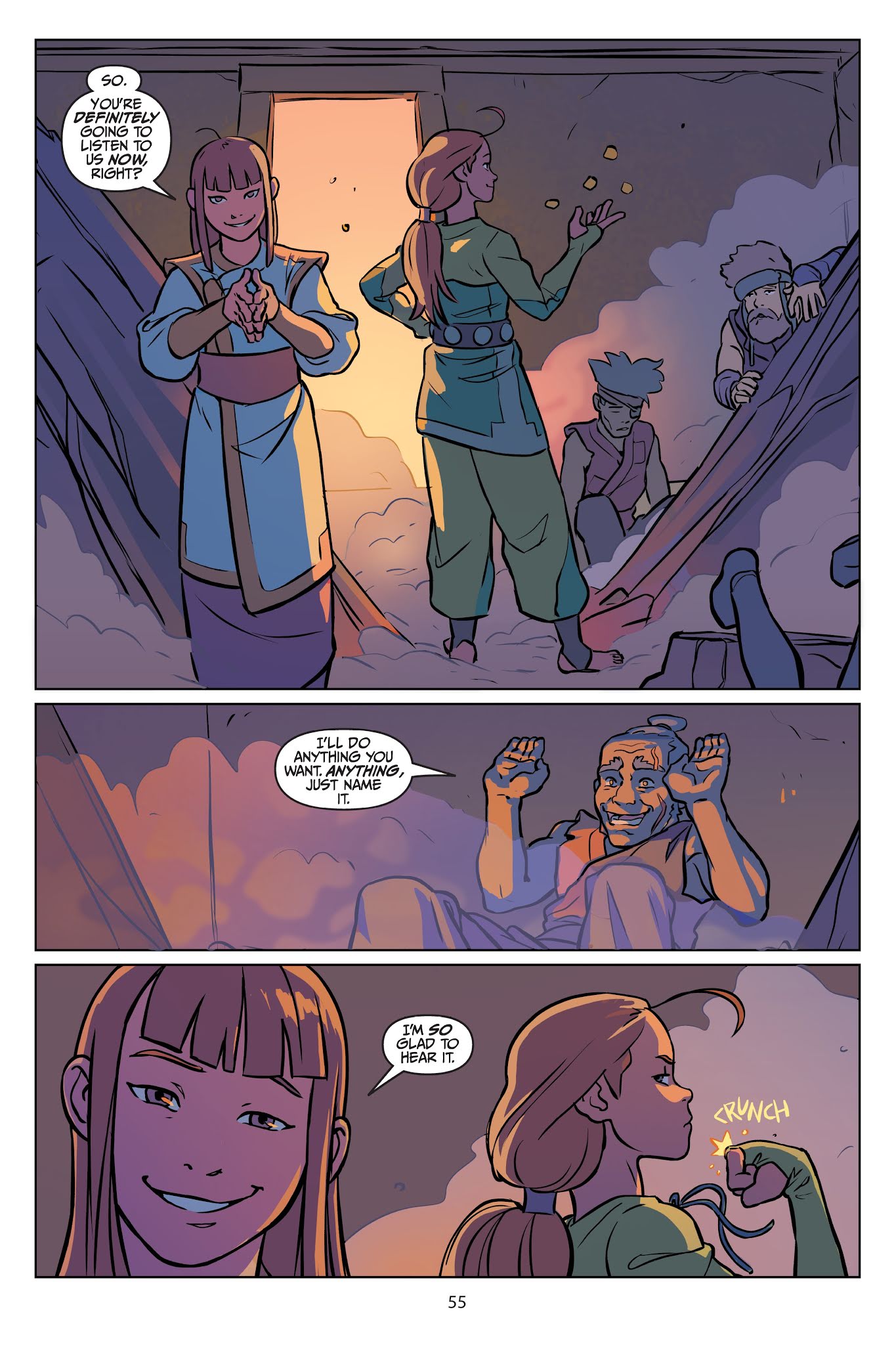 Read online Nickelodeon Avatar: The Last Airbender - Imbalance comic -  Issue # TPB 1 - 56