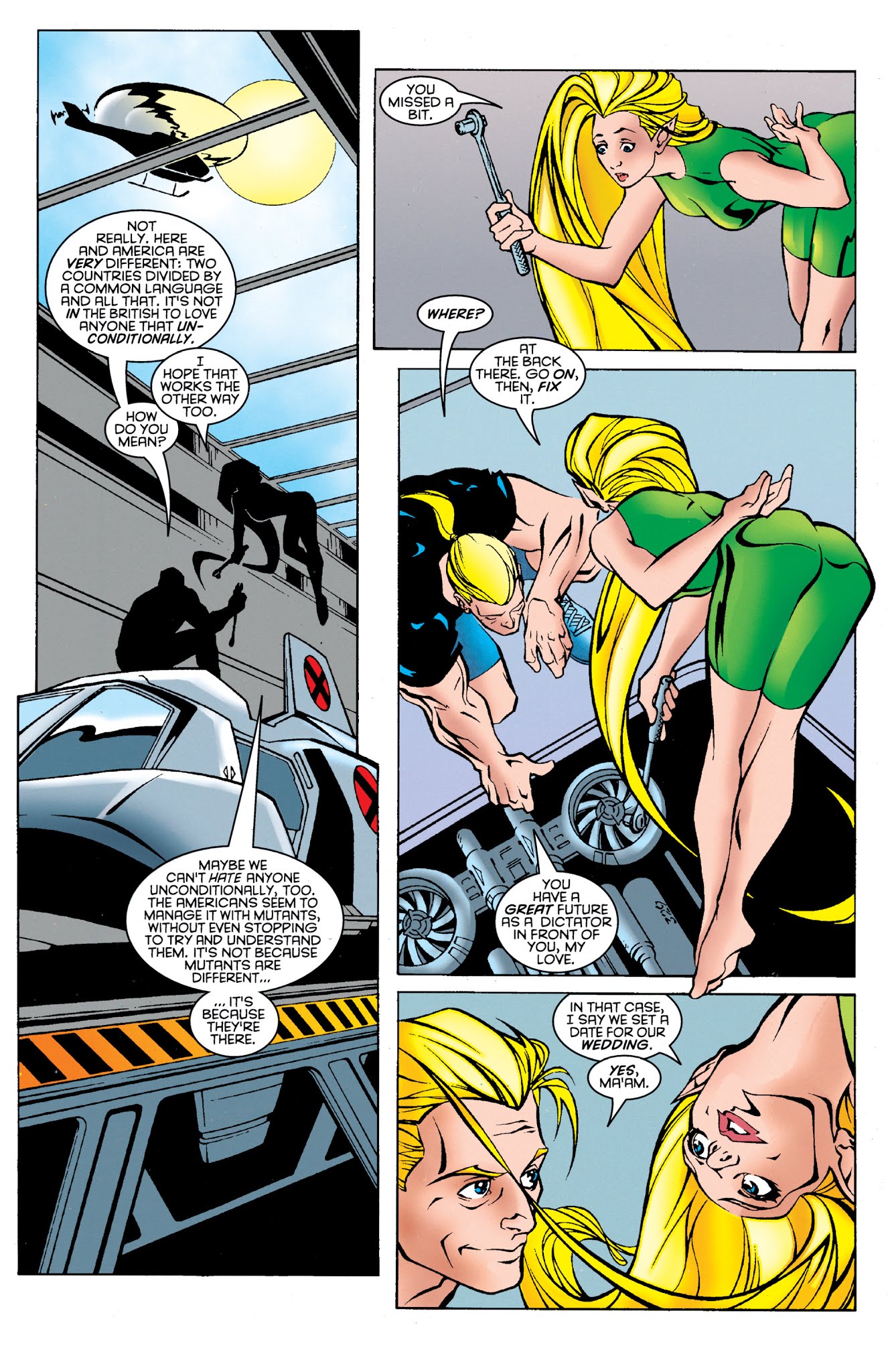 Read online Excalibur Visionaries: Warren Ellis comic -  Issue # TPB 3 (Part 2) - 56