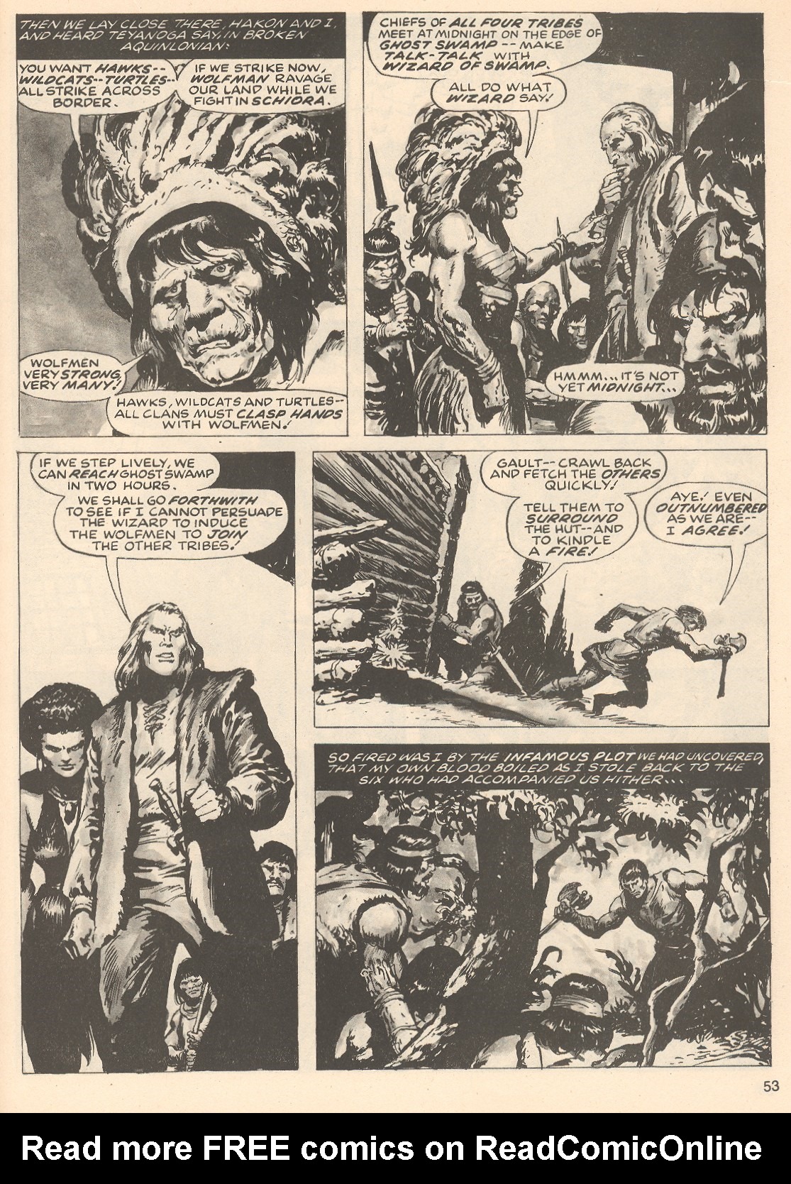Read online The Savage Sword Of Conan comic -  Issue #76 - 53