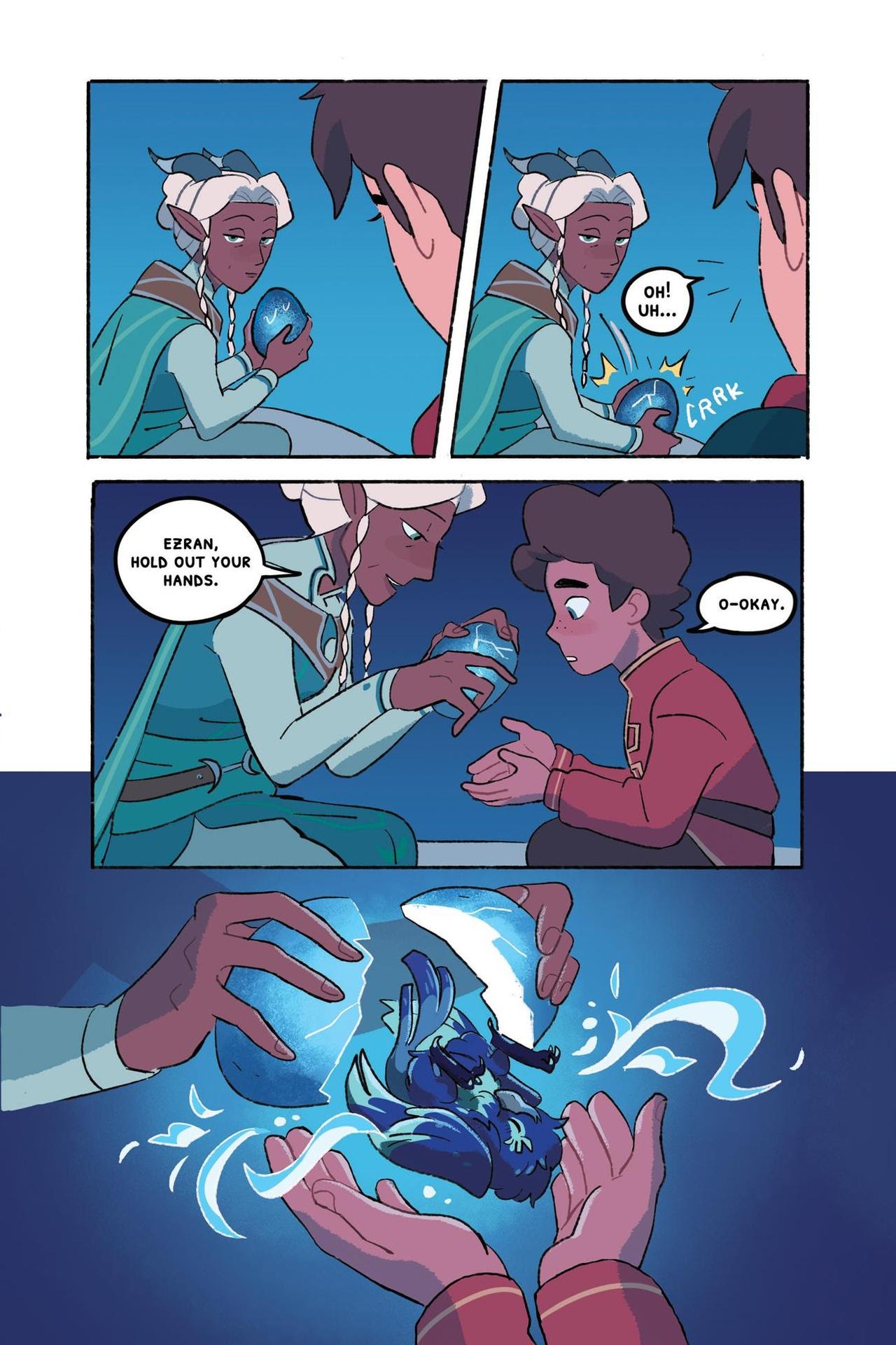 Read online Through the Moon: The Dragon Prince Graphic Novel comic -  Issue # TPB - 35