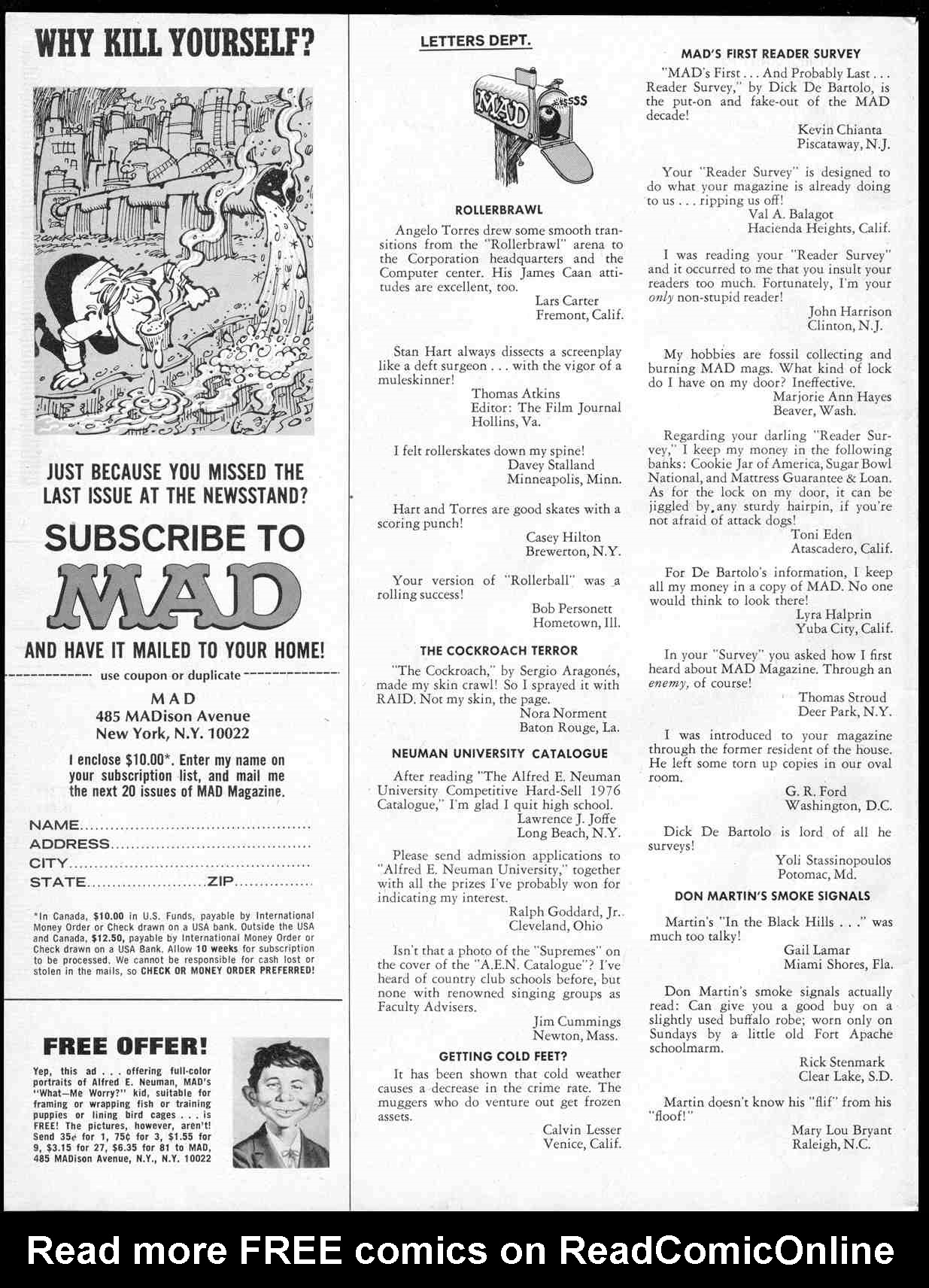 Read online MAD comic -  Issue #183 - 4