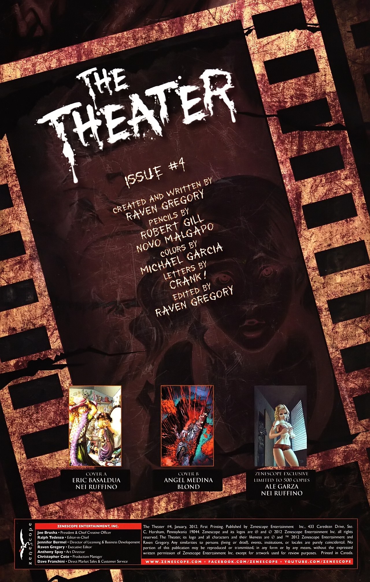 Read online The Theater comic -  Issue #4 - 3