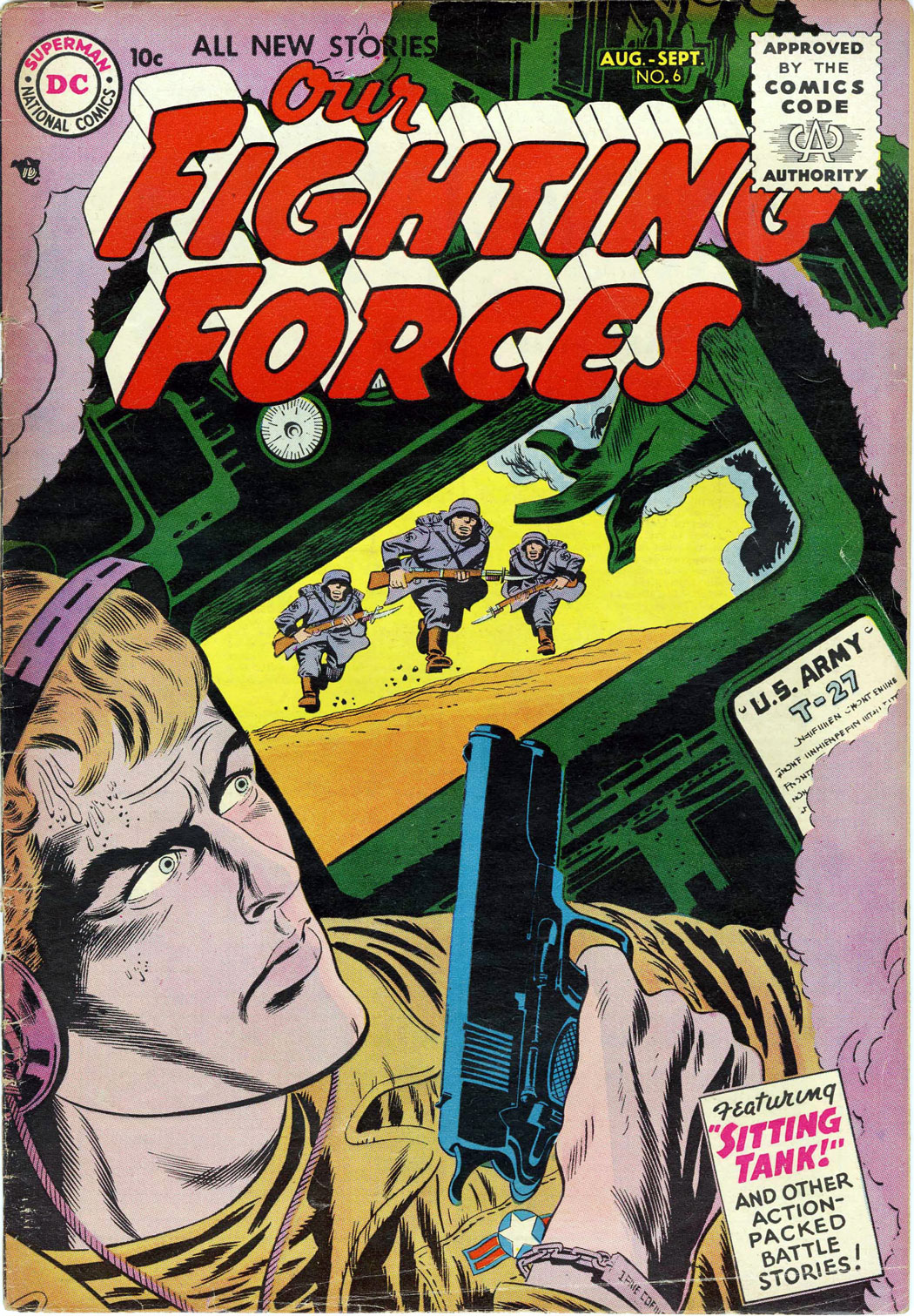 Read online Our Fighting Forces comic -  Issue #6 - 1
