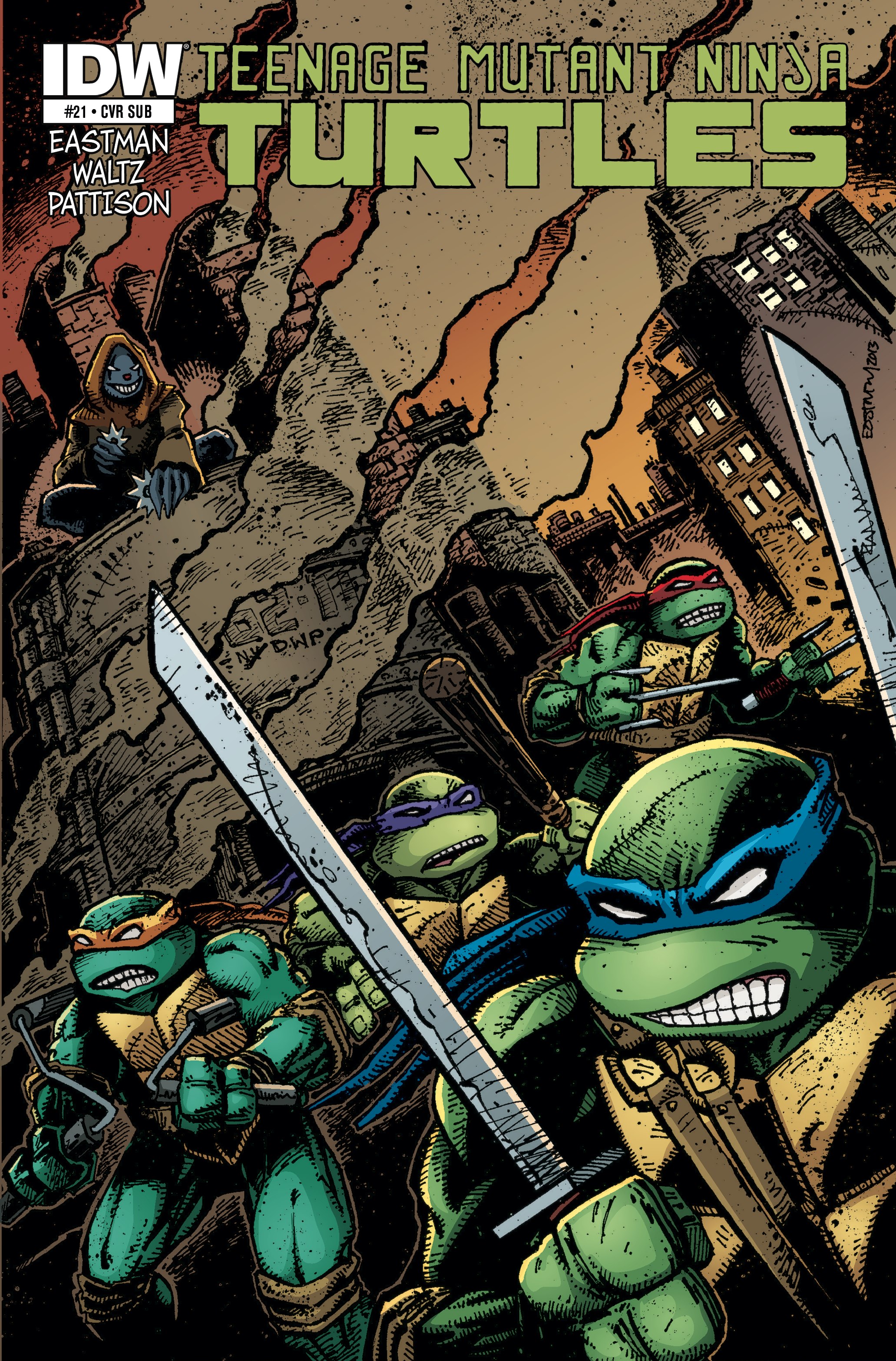 Read online Teenage Mutant Ninja Turtles (2011) comic -  Issue #21 - 3