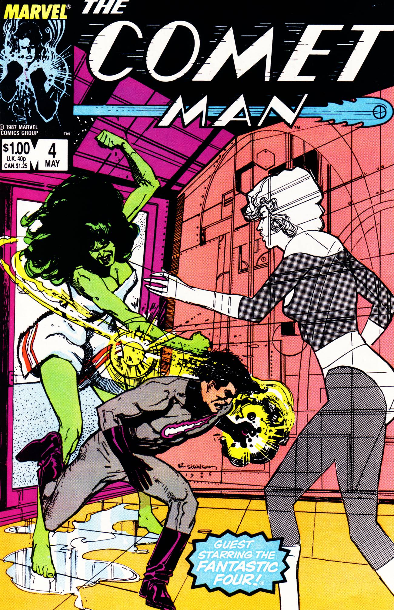 Read online Comet Man comic -  Issue #4 - 1