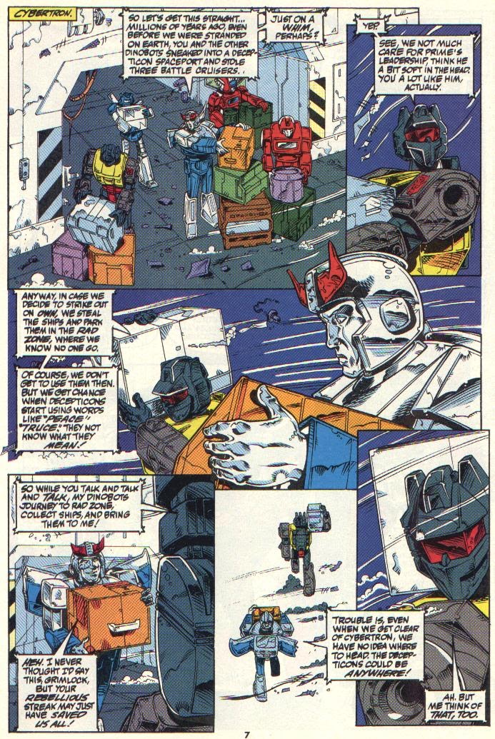 Read online The Transformers (UK) comic -  Issue #328 - 6