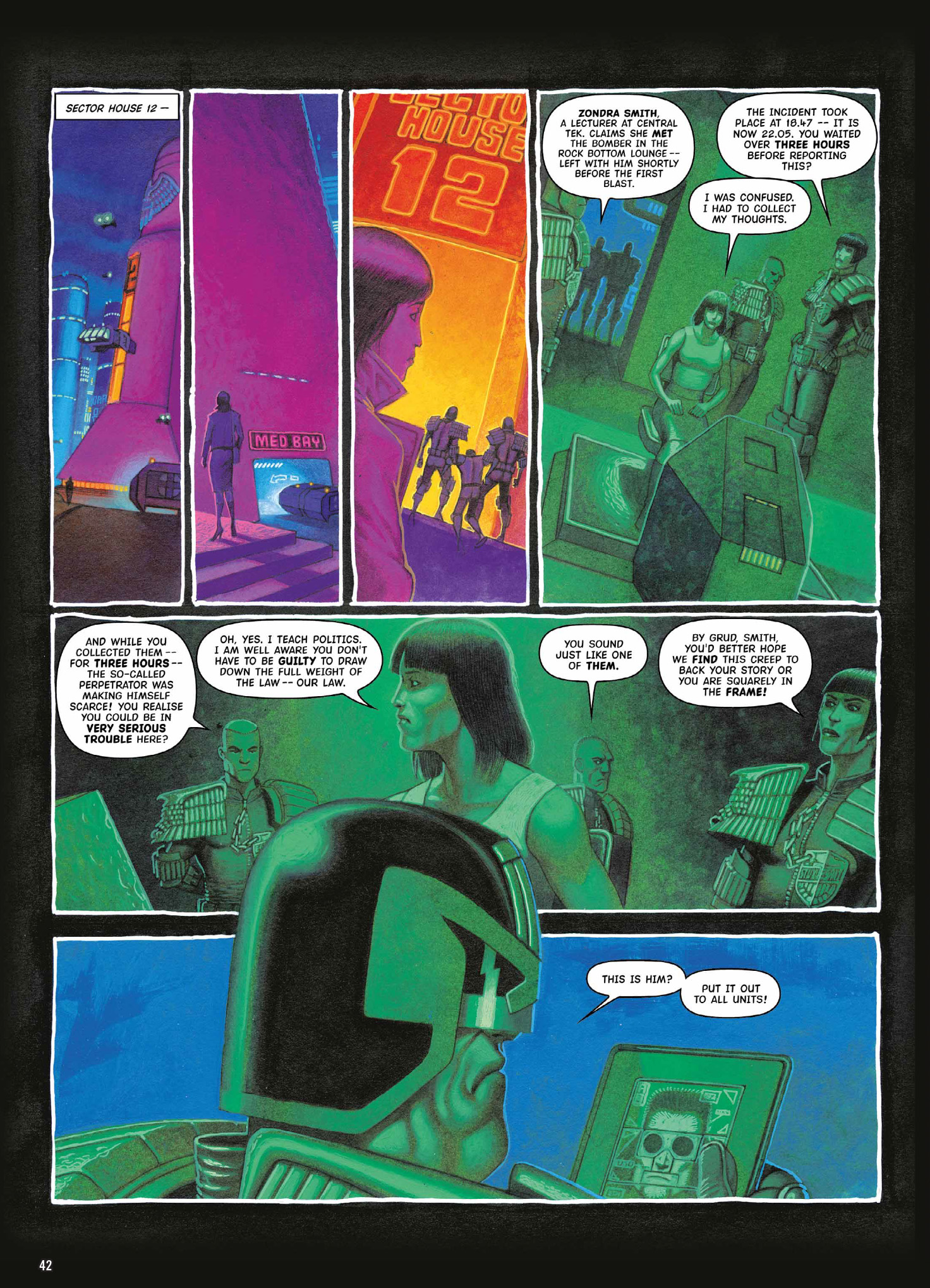 Read online Judge Dredd: The Complete Case Files comic -  Issue # TPB 39 (Part 1) - 43
