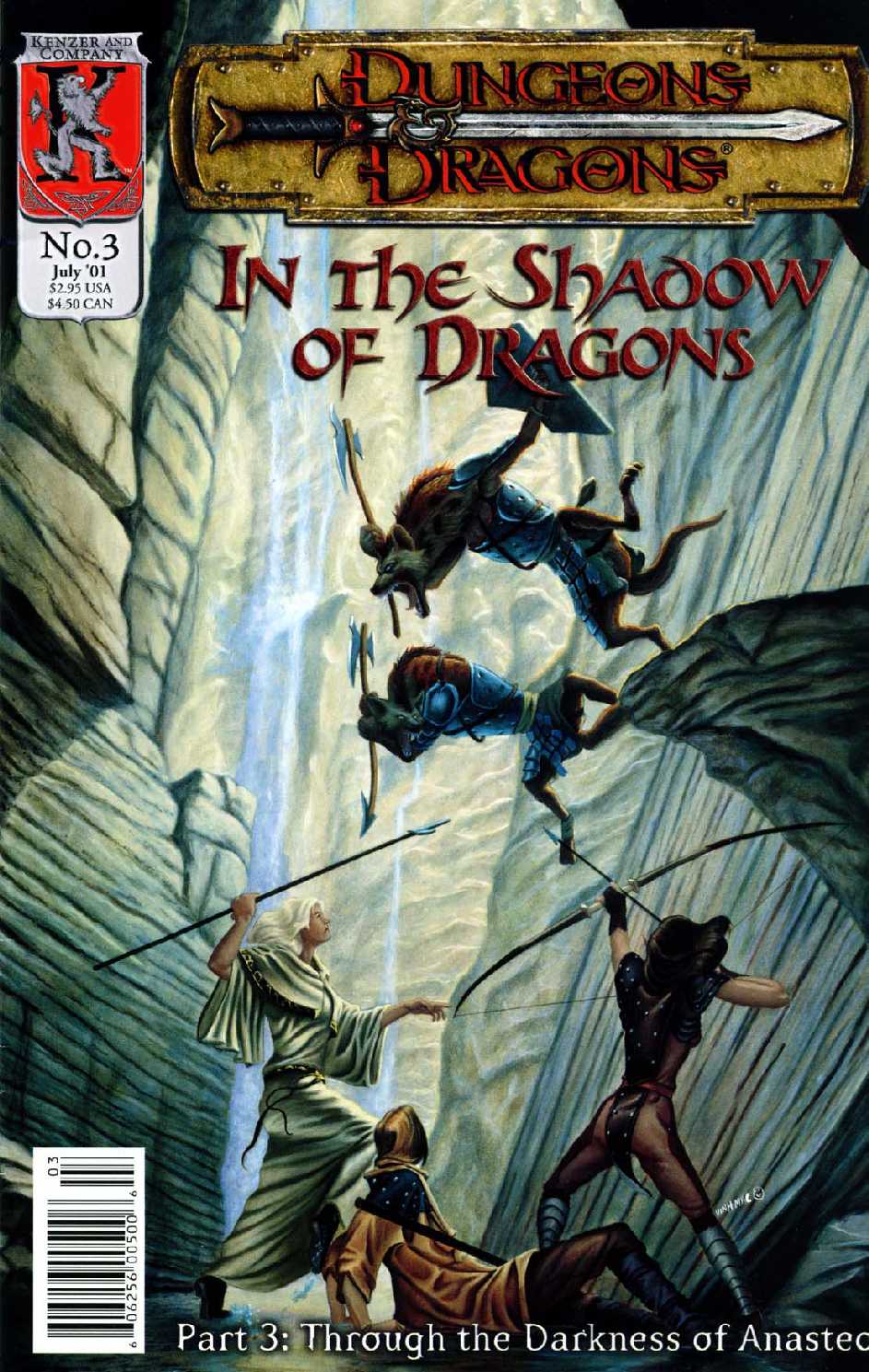 Read online Dungeons And Dragons: In The Shadow Of Dragons comic -  Issue #3 - 1
