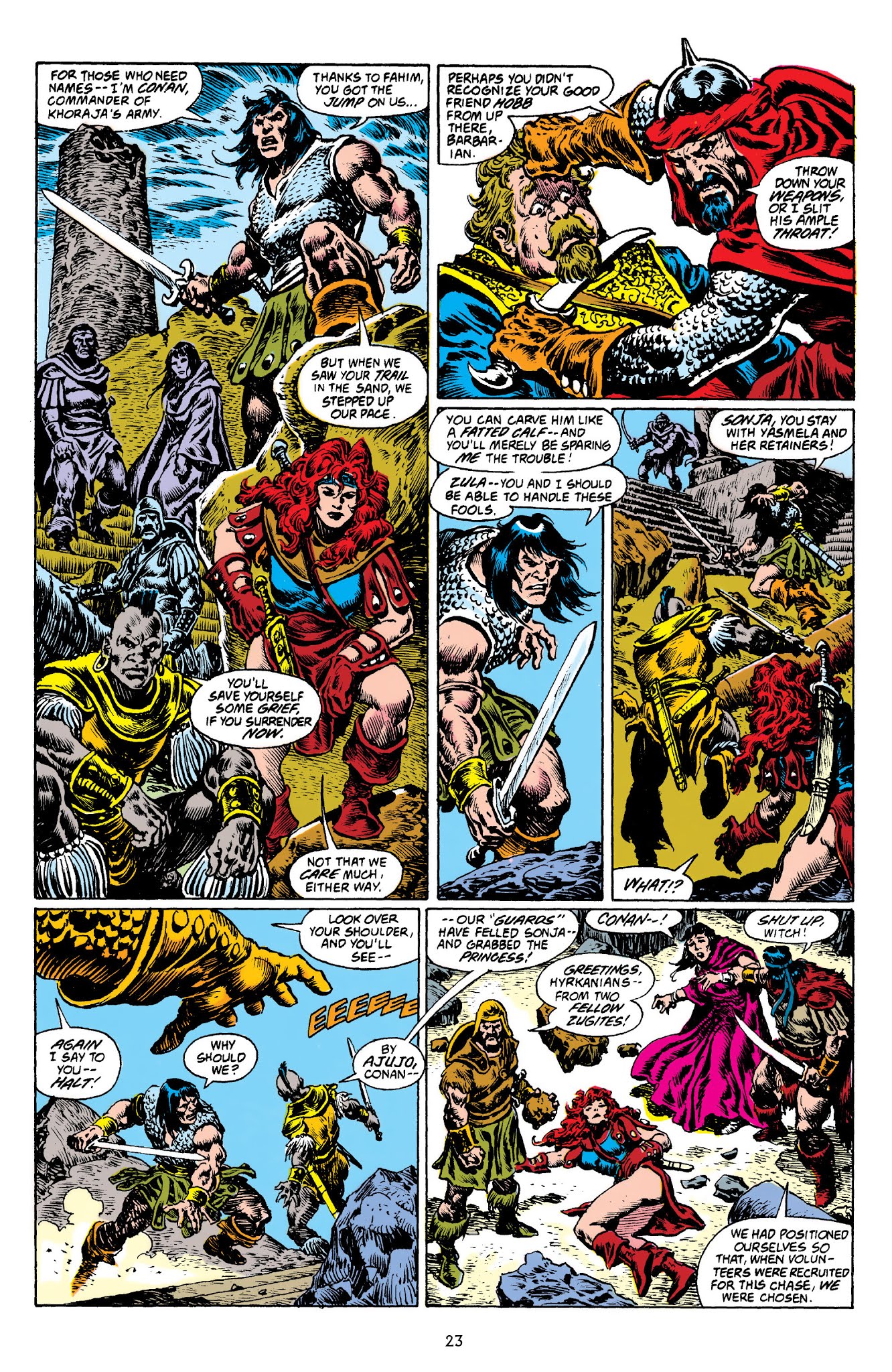 Read online The Chronicles of Conan comic -  Issue # TPB 32 (Part 1) - 25