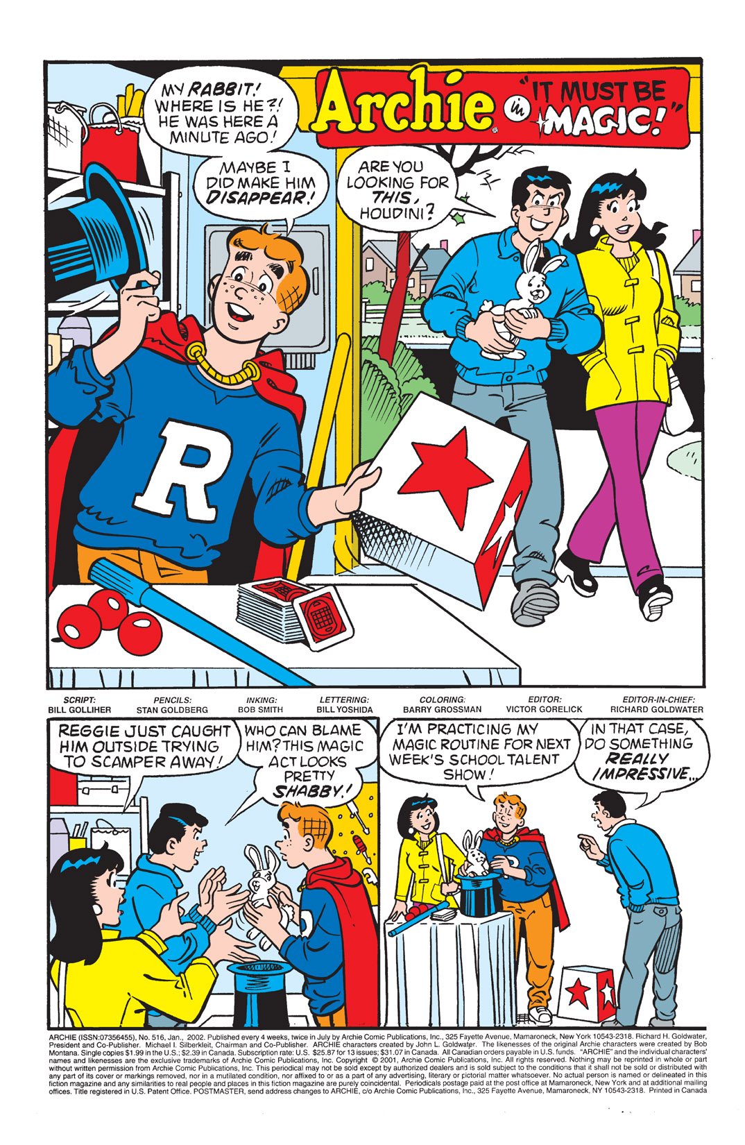 Read online Archie (1960) comic -  Issue #516 - 2