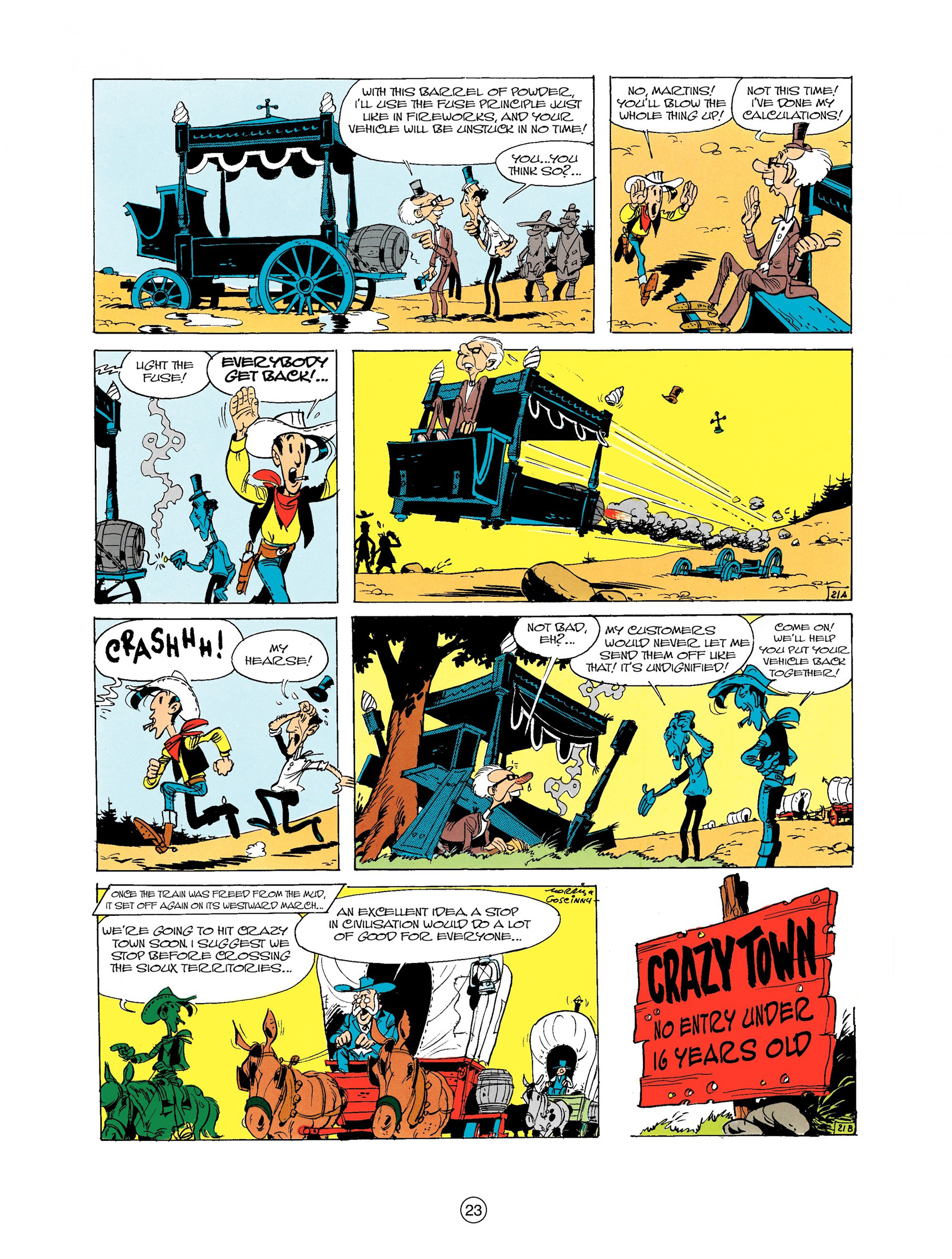 Read online A Lucky Luke Adventure comic -  Issue #9 - 23