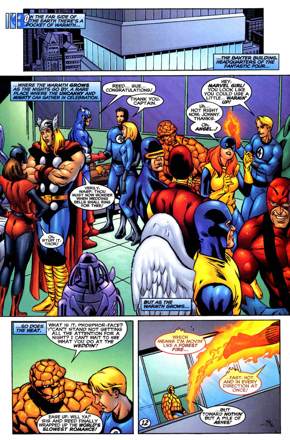 Read online Fantastic Four: Fireworks comic -  Issue #1 - 12