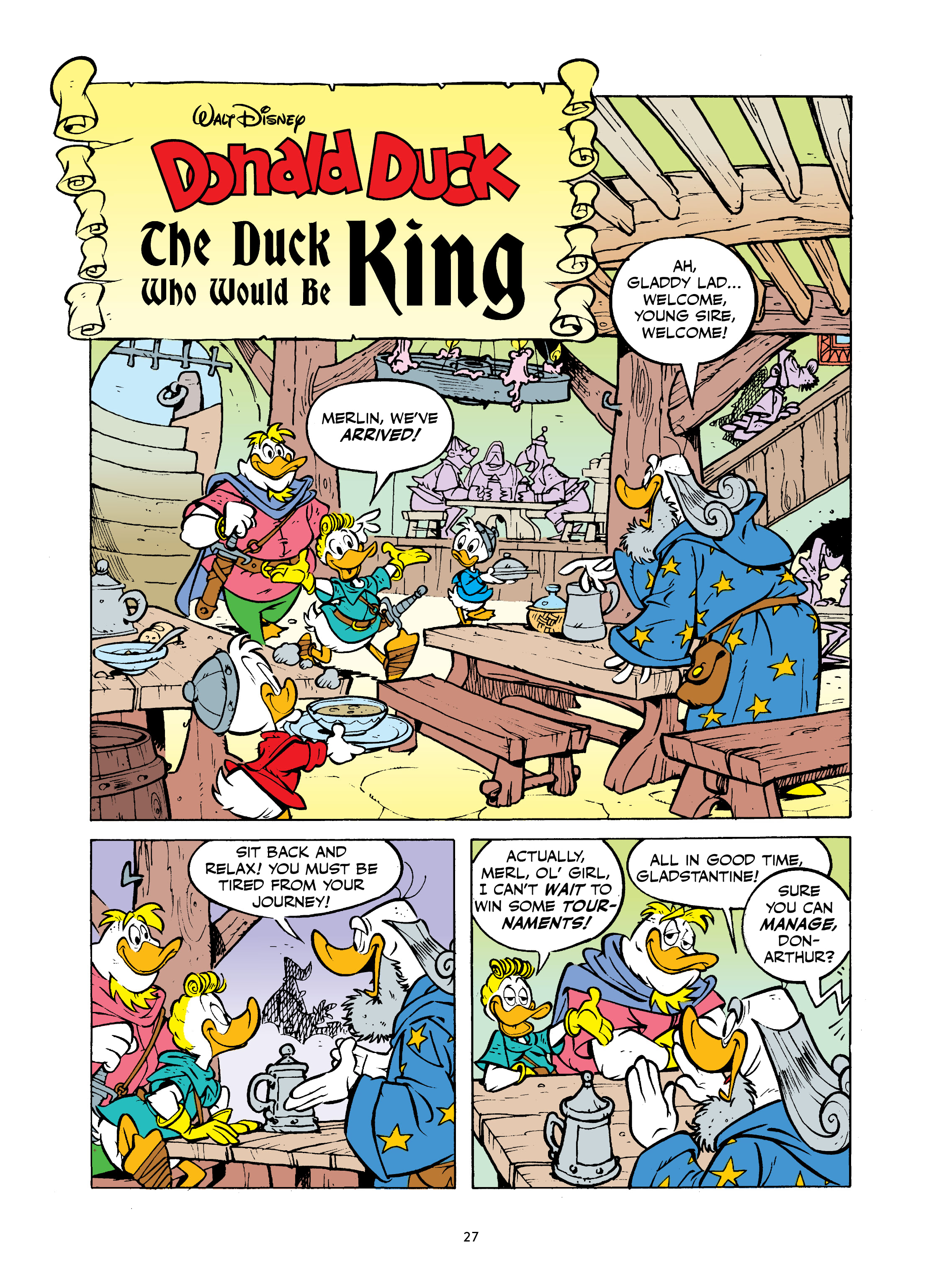 Read online Walt Disney's Mickey and Donald: "For Whom the Doorbell Tolls" and Other Tales Inspired by Hemingway comic -  Issue # TPB (Part 1) - 28