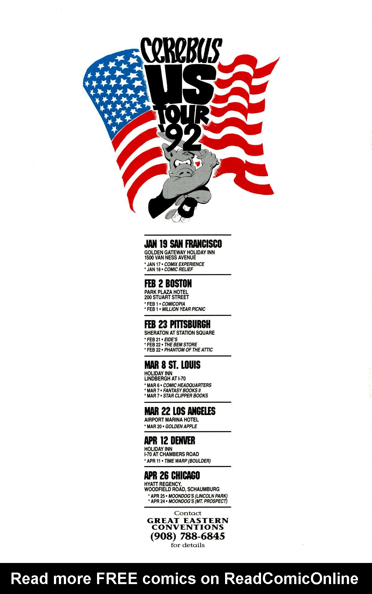 Read online Cerebus comic -  Issue #154 - 34