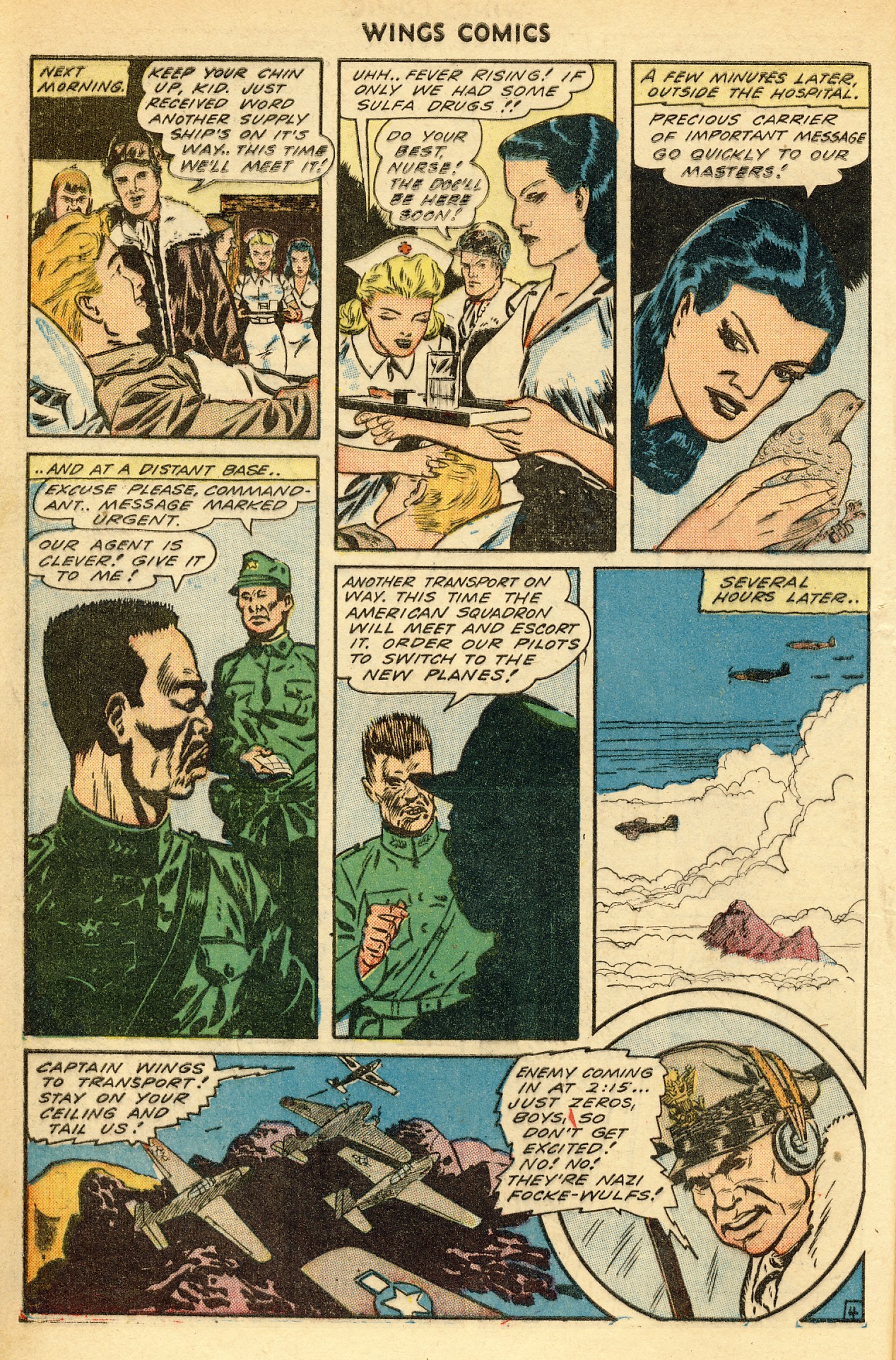 Read online Wings Comics comic -  Issue #46 - 6