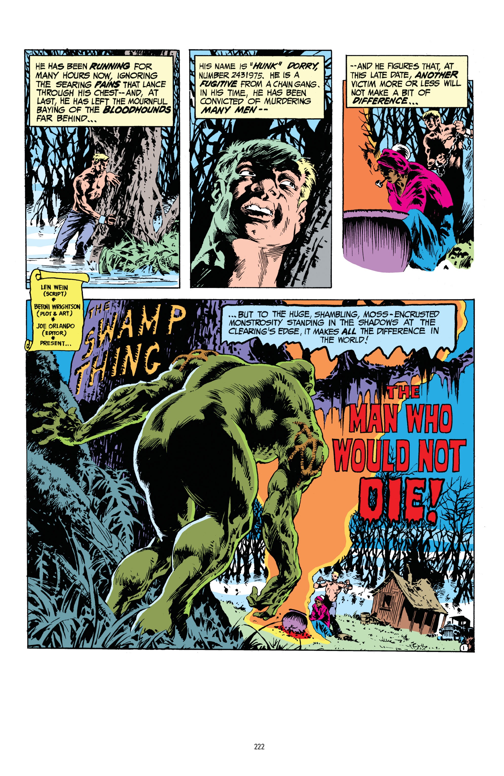 Read online Swamp Thing: The Bronze Age comic -  Issue # TPB 1 (Part 3) - 22