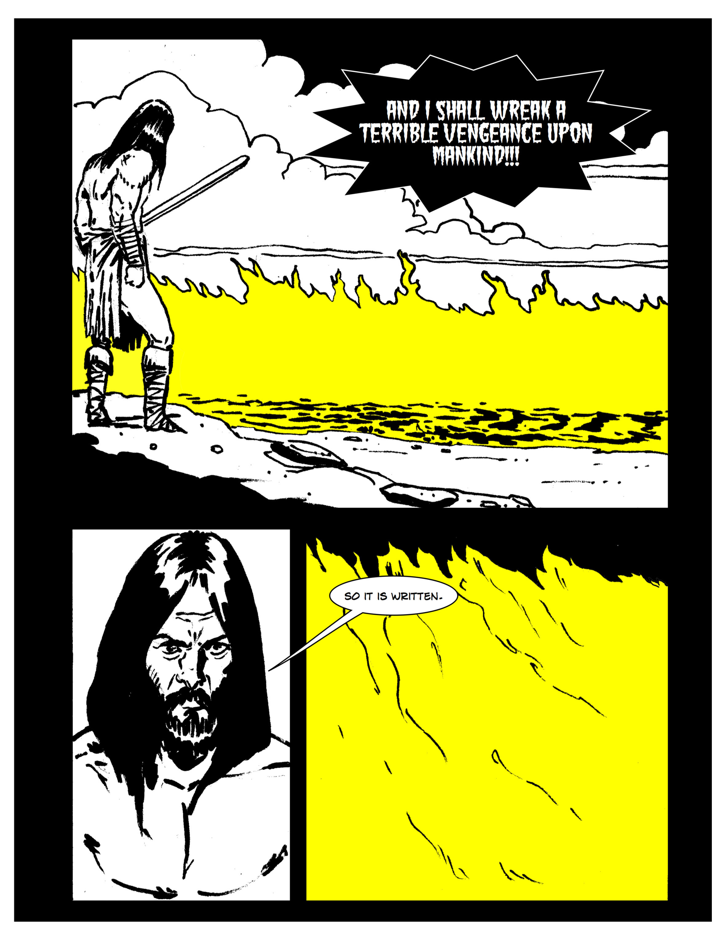 Read online Jesus Christ Demon Slayer comic -  Issue #2 - 22