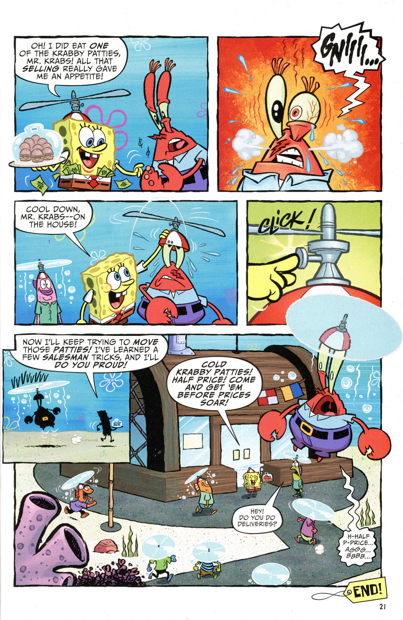 Read online SpongeBob Comics comic -  Issue #67 - 23