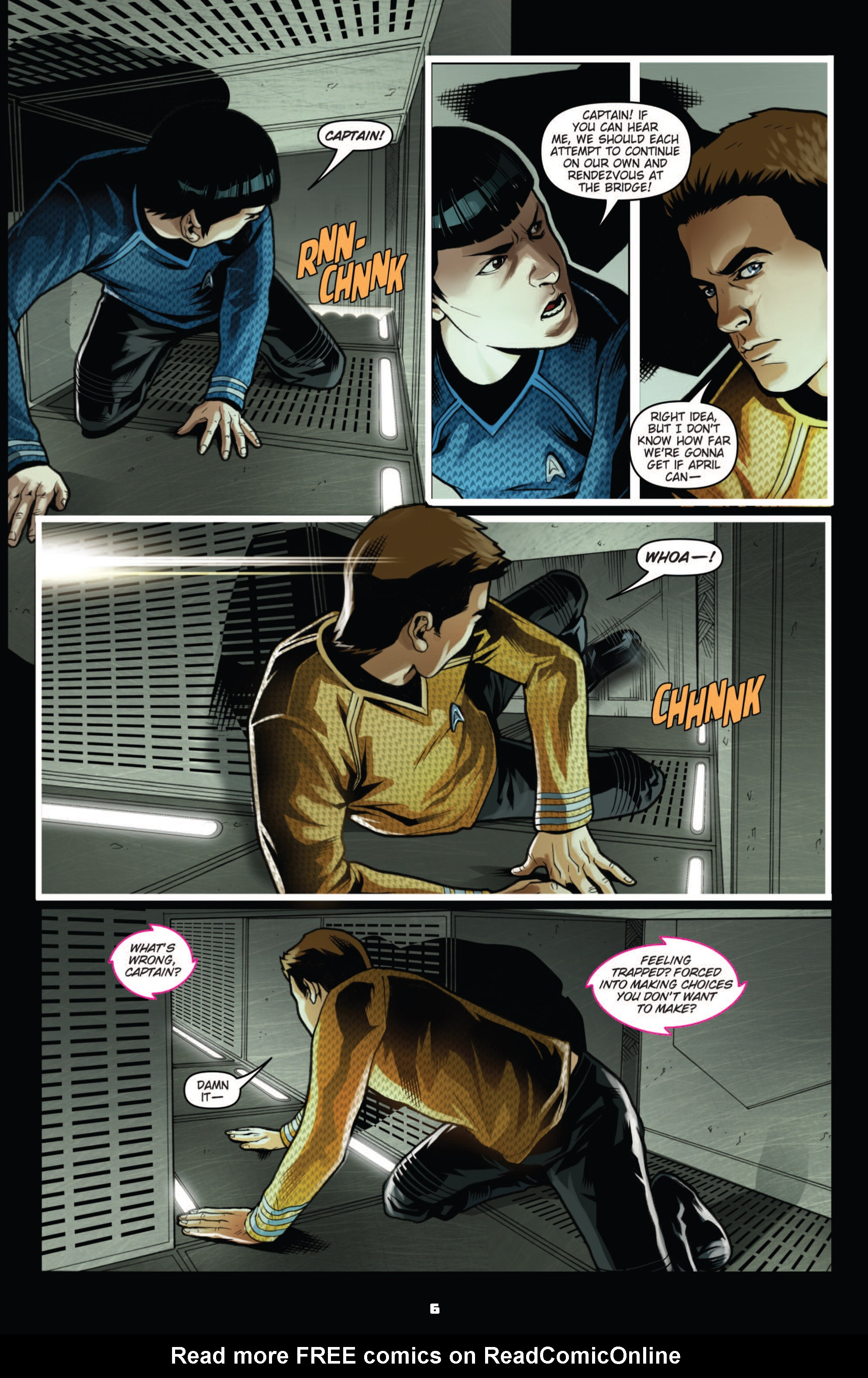 Read online Star Trek: Countdown To Darkness comic -  Issue #4 - 9