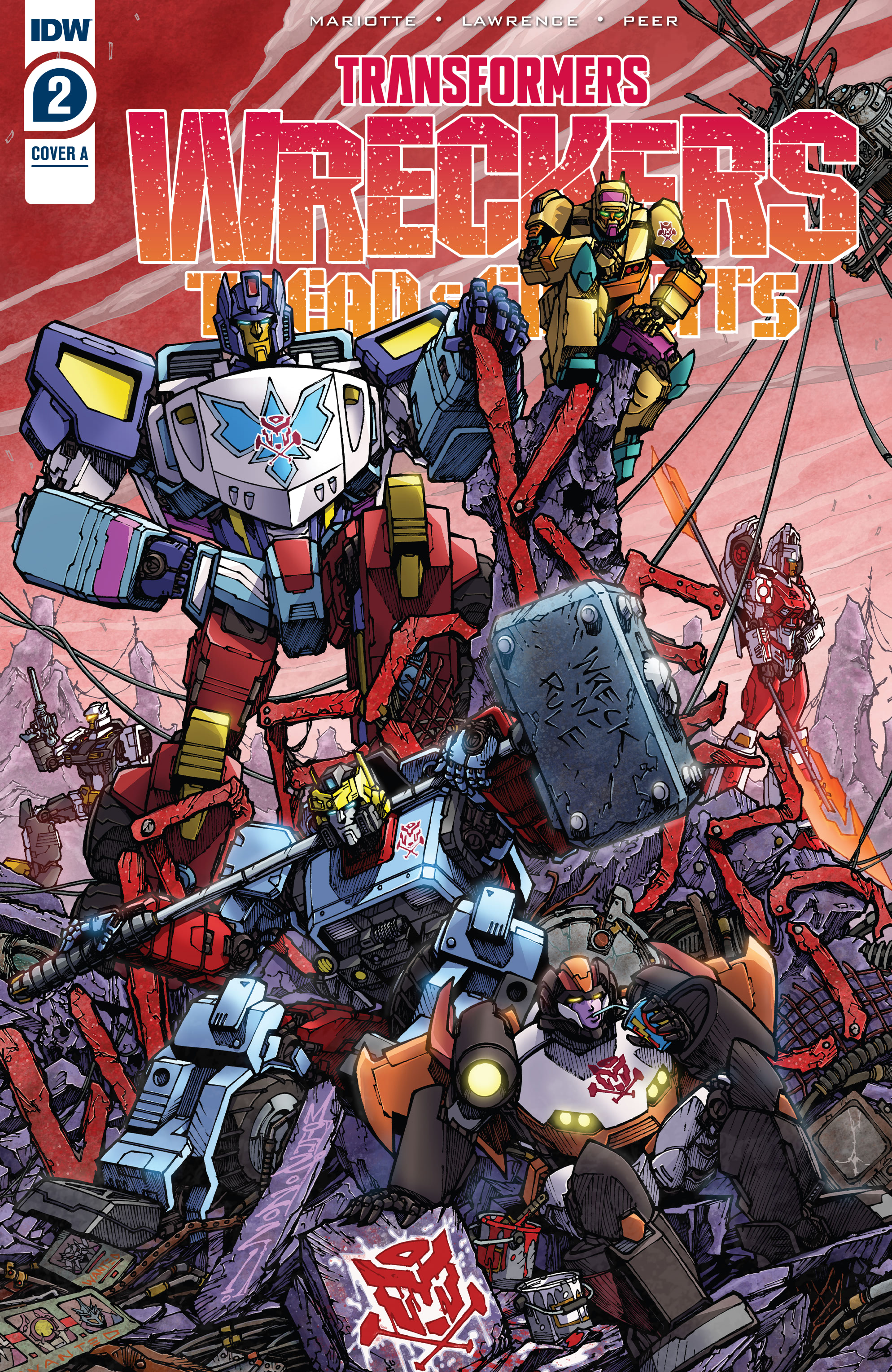 Read online Transformers: Wreckers-Tread and Circuits comic -  Issue #2 - 1