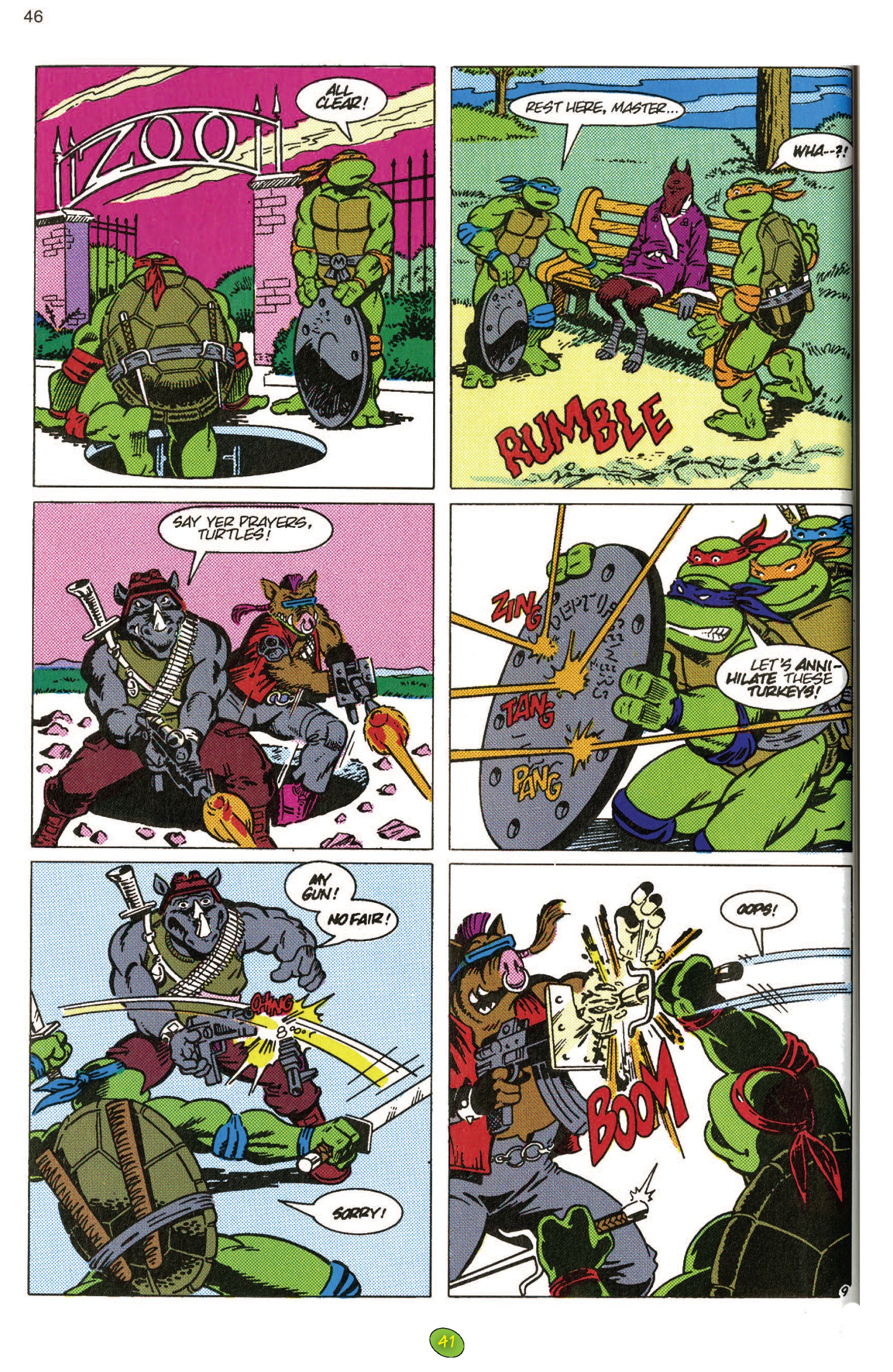 Read online Teenage Mutant Ninja Turtles 100-Page Spectacular comic -  Issue # TPB - 43