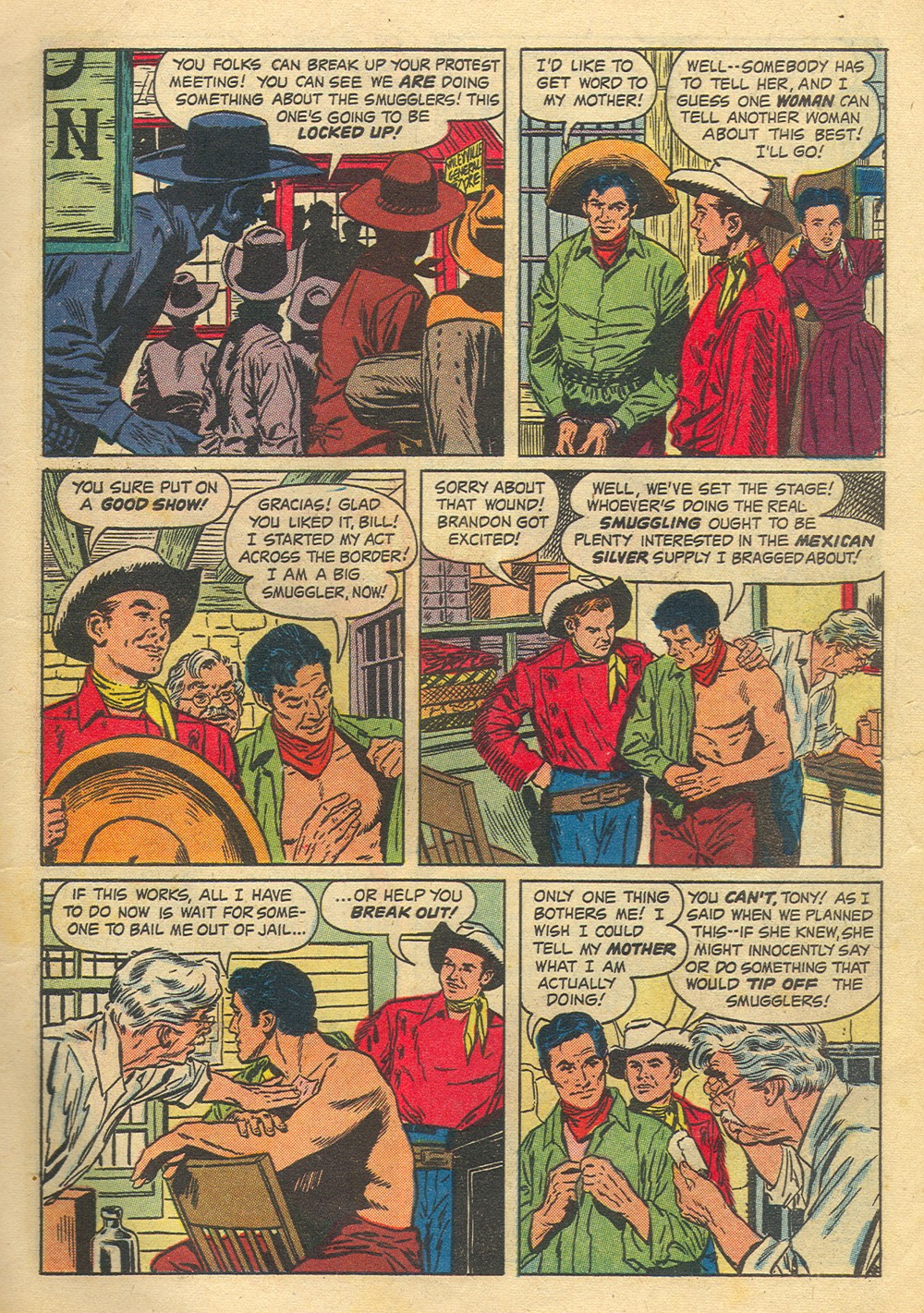 Read online Four Color Comics comic -  Issue #766 - 7