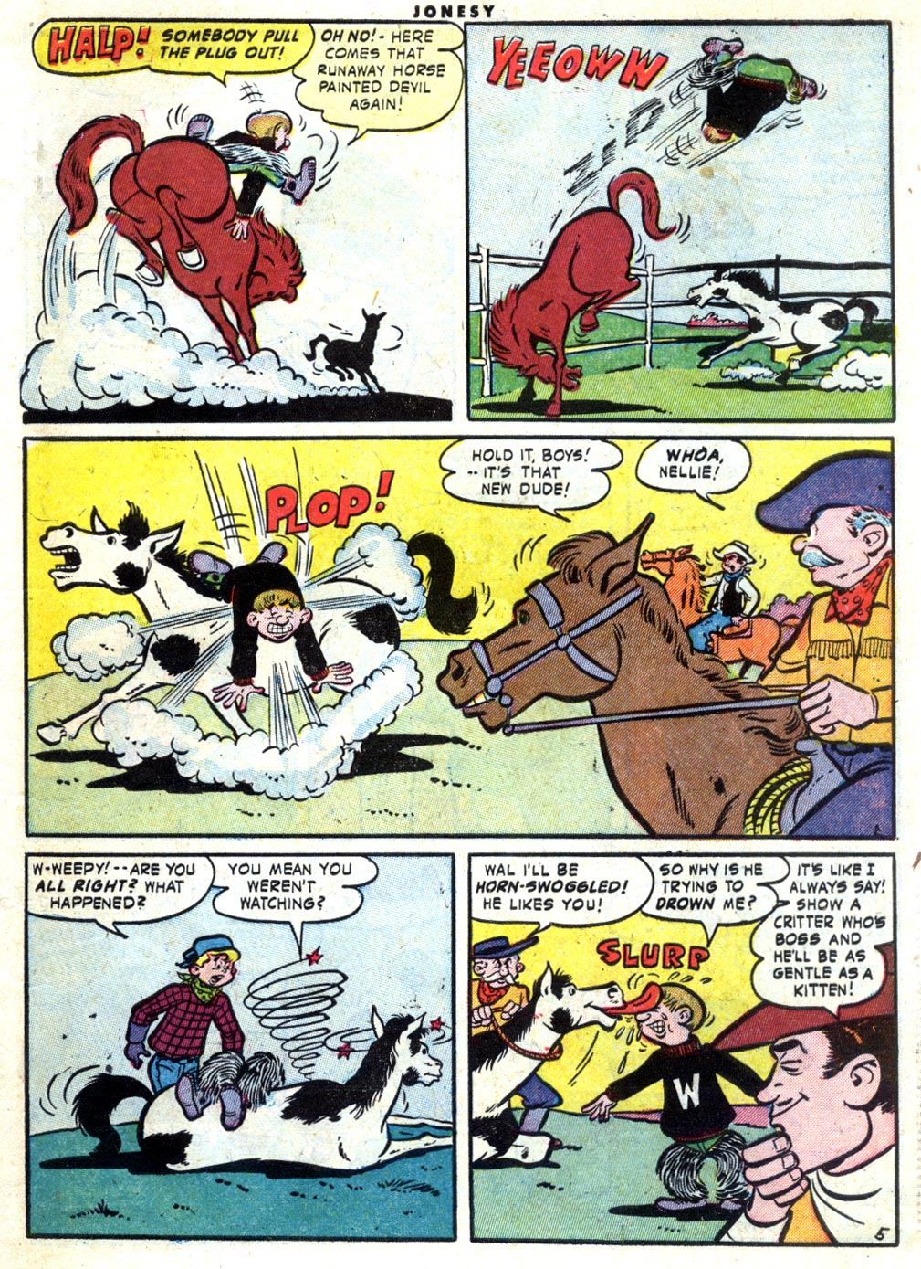 Read online Jonesy (1953) comic -  Issue #2 - 7