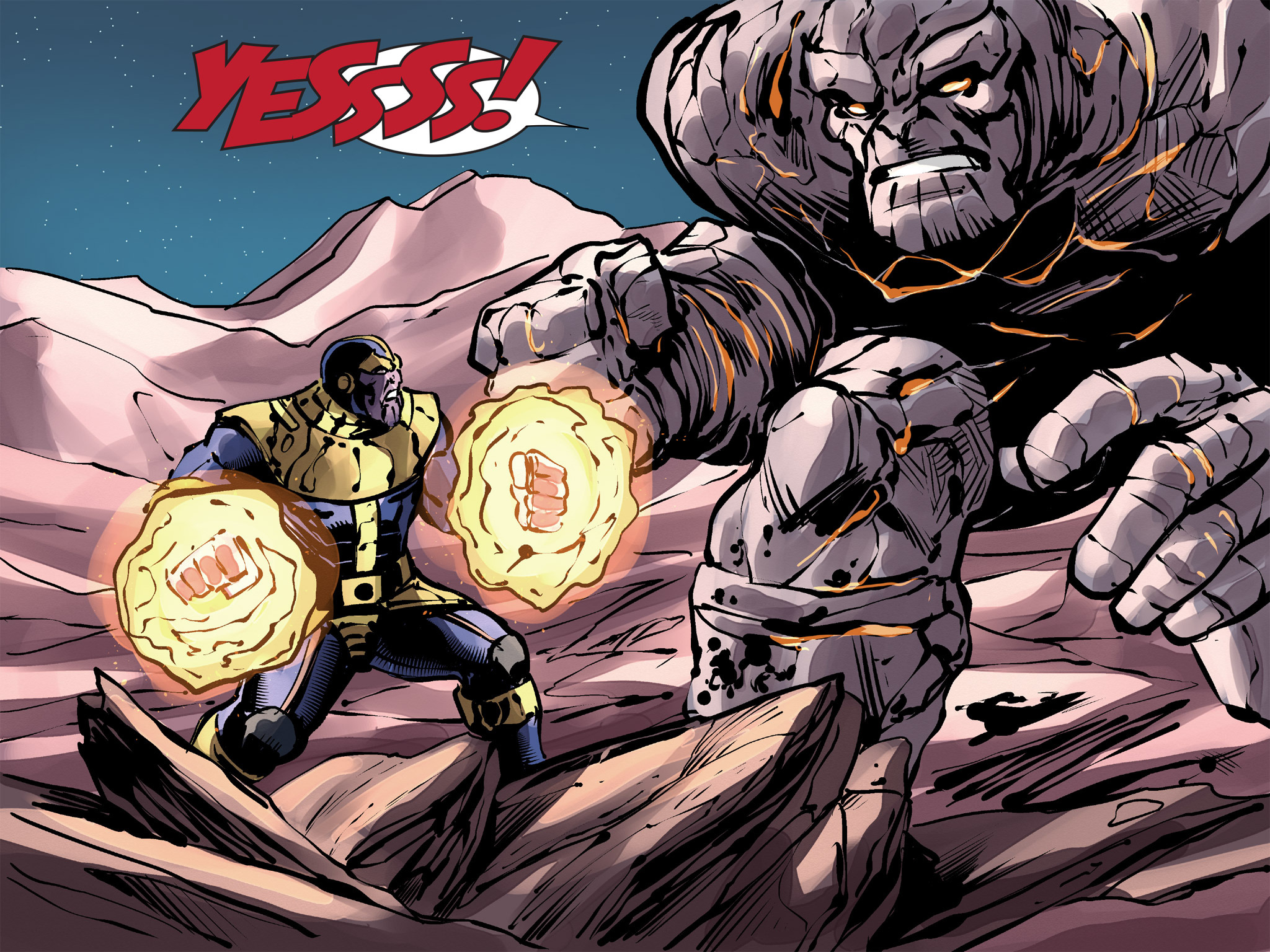 Read online Thanos: A God Up There Listening comic -  Issue # TPB - 270