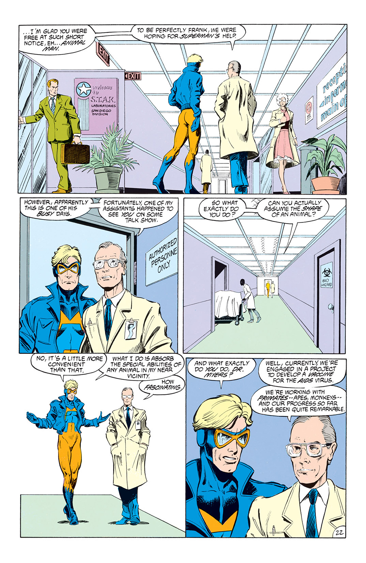 Read online Animal Man (1988) comic -  Issue #1 - 24