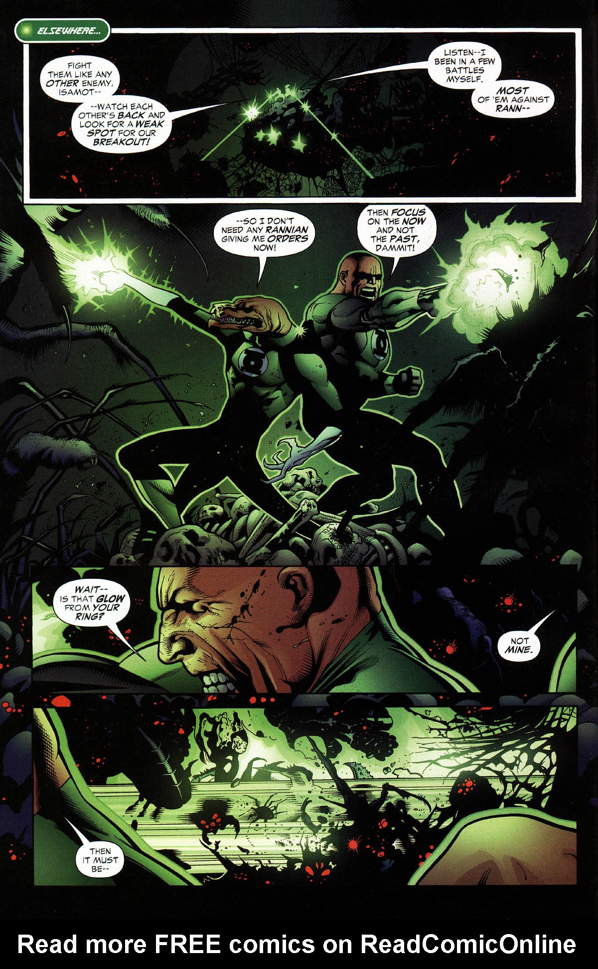 Read online Green Lantern Corps: Recharge comic -  Issue #3 - 4