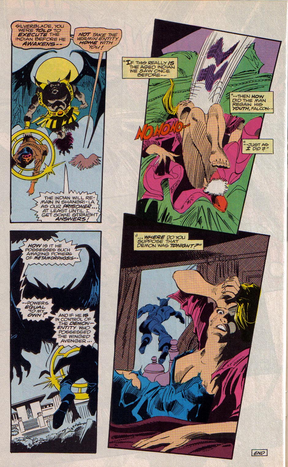 Read online Silverblade comic -  Issue #5 - 25