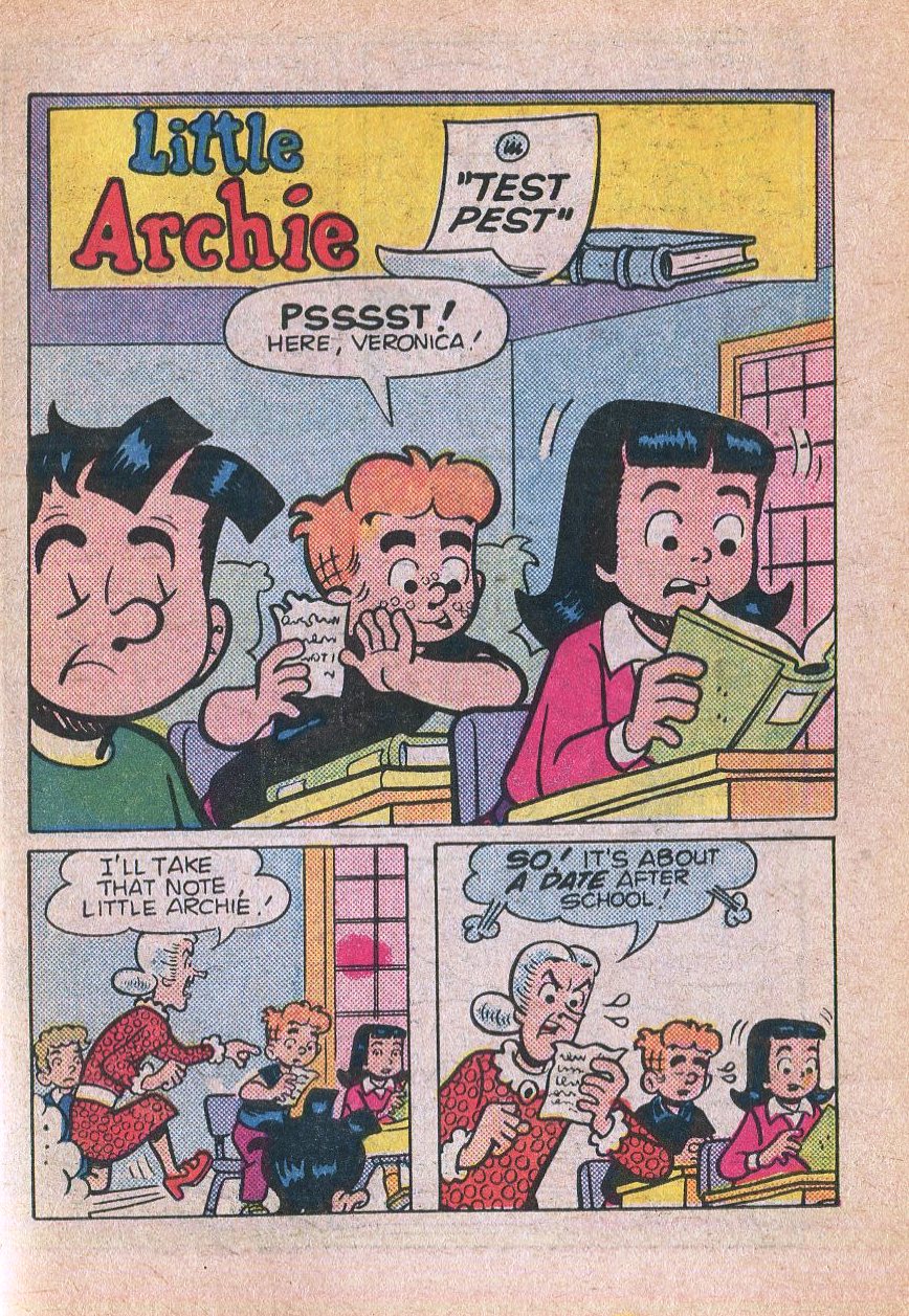 Read online Little Archie Comics Digest Magazine comic -  Issue #21 - 123