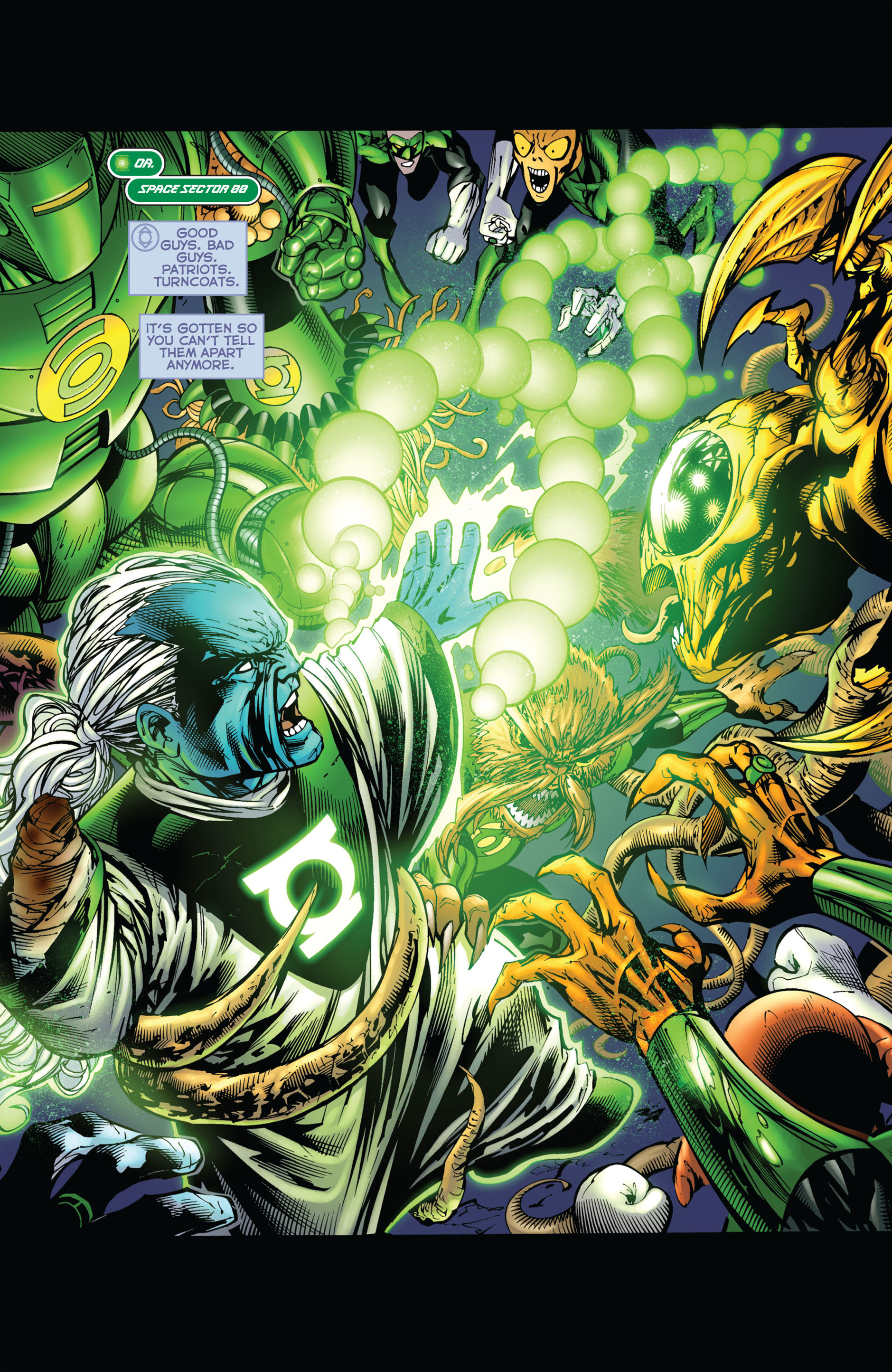 Read online Green Lantern: War of the Green Lanterns (2011) comic -  Issue # TPB - 113