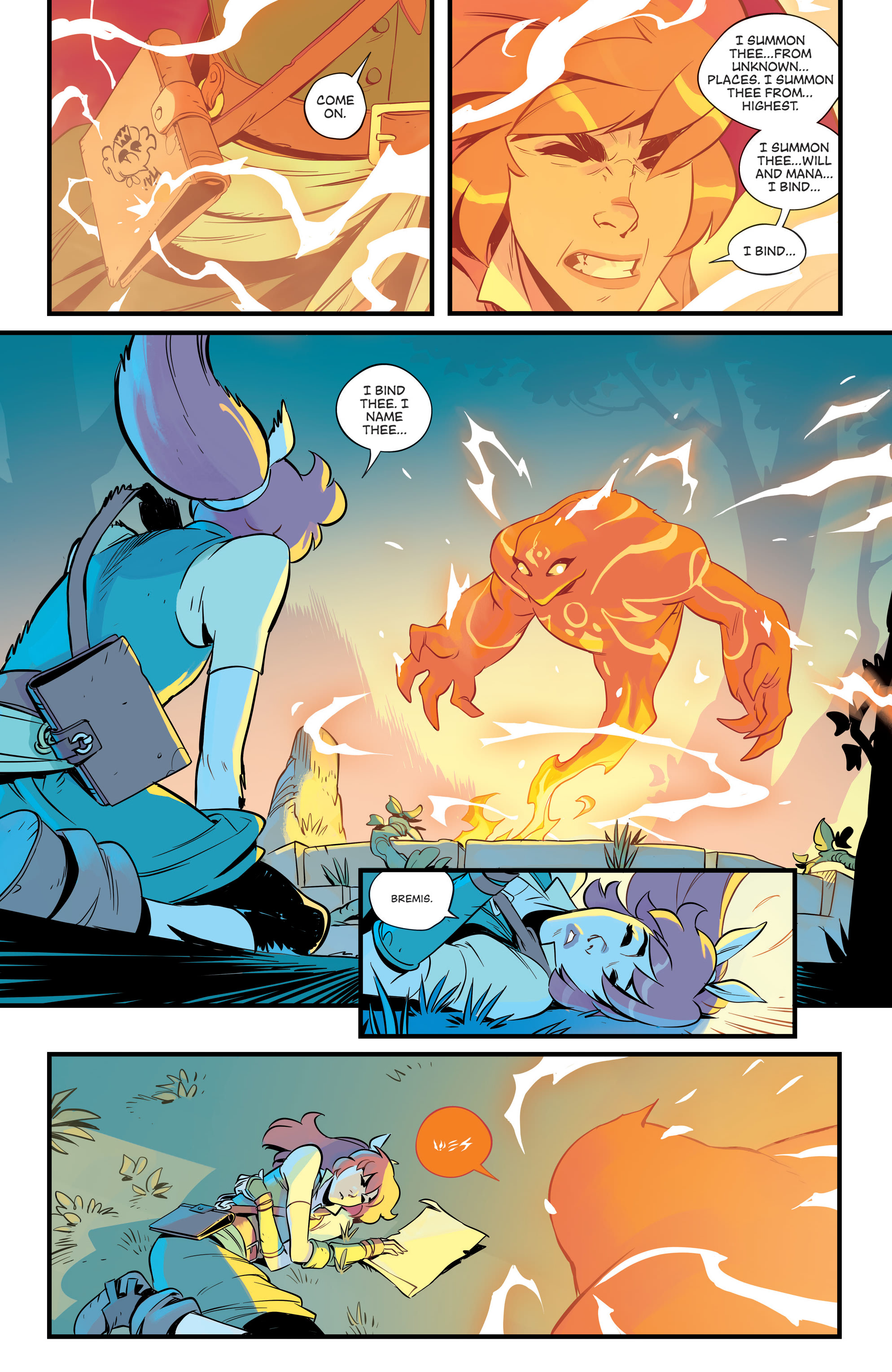 Read online Summoner's War: Legacy comic -  Issue #1 - 4