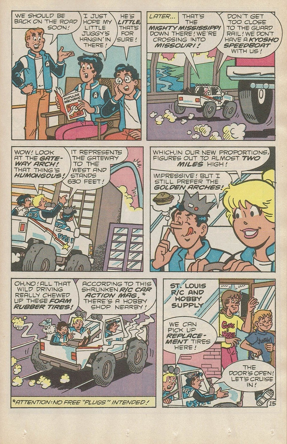 Read online Archie's R/C Racers comic -  Issue #8 - 23