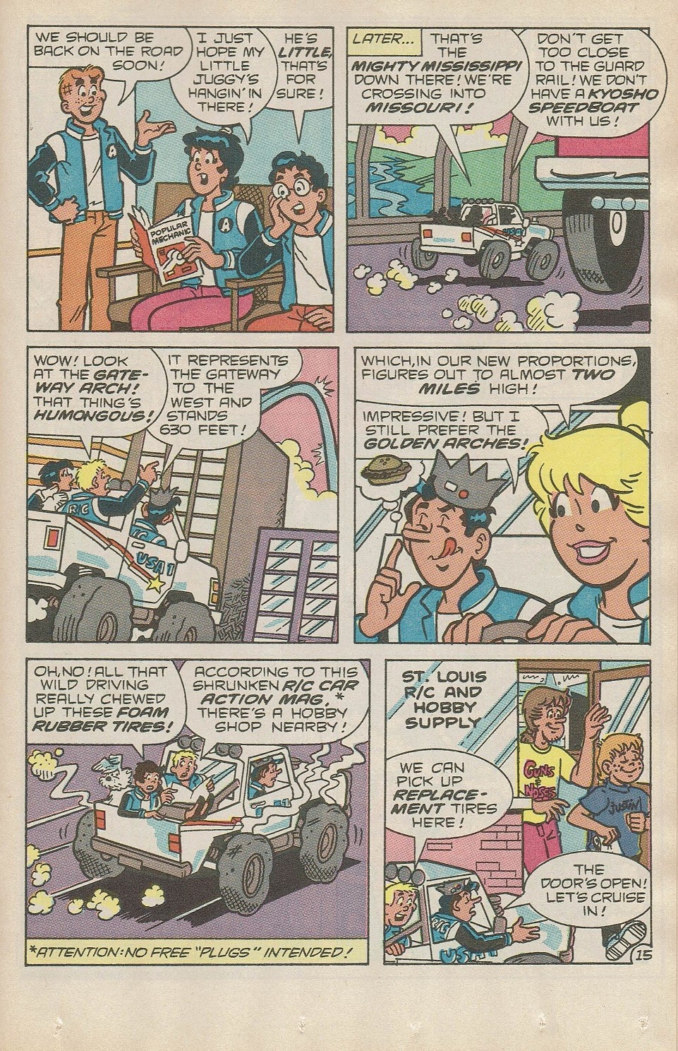 Read online Archie's R/C Racers comic -  Issue #8 - 23