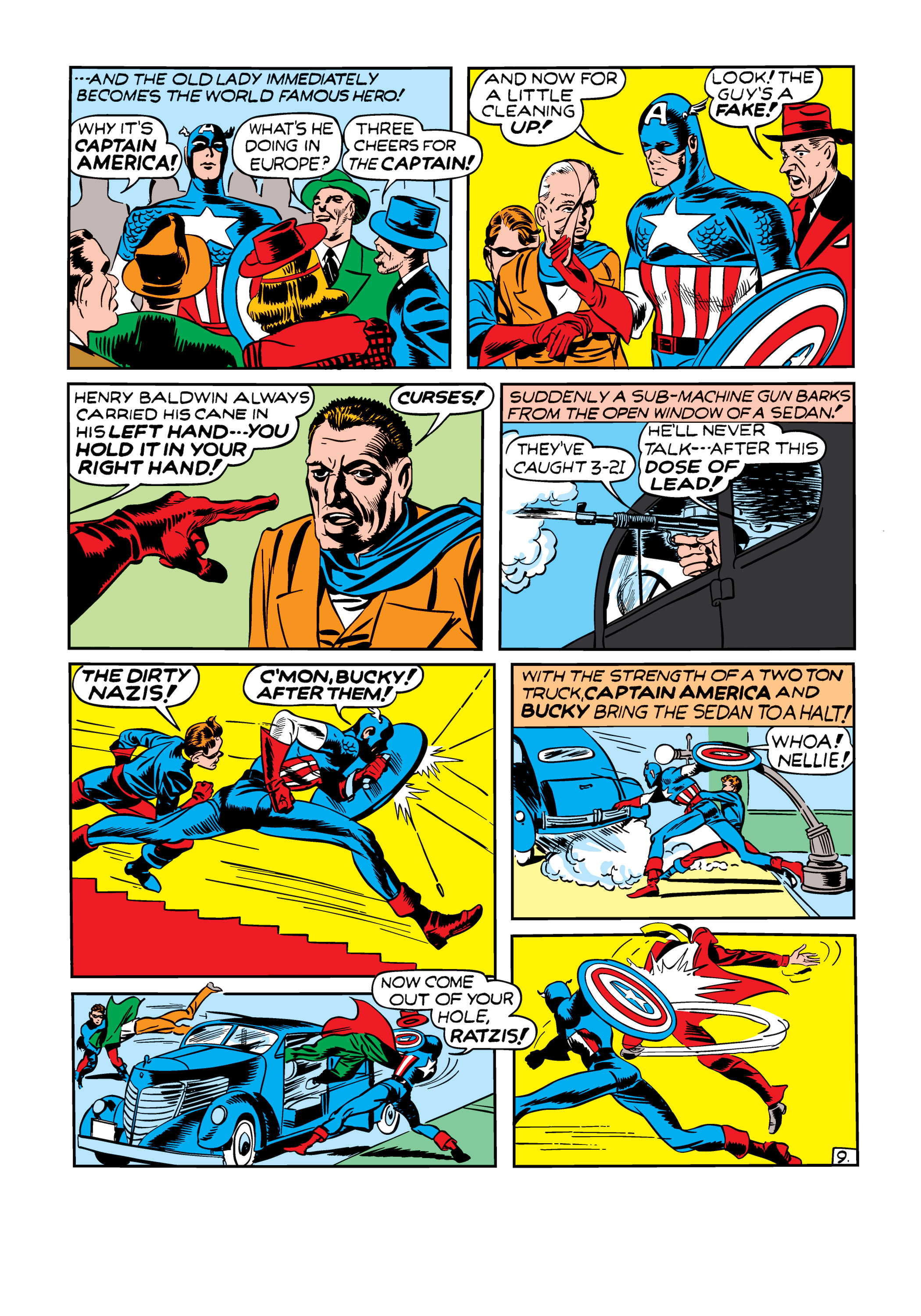 Read online Marvel Masterworks: Golden Age Captain America comic -  Issue # TPB 1 (Part 2) - 2
