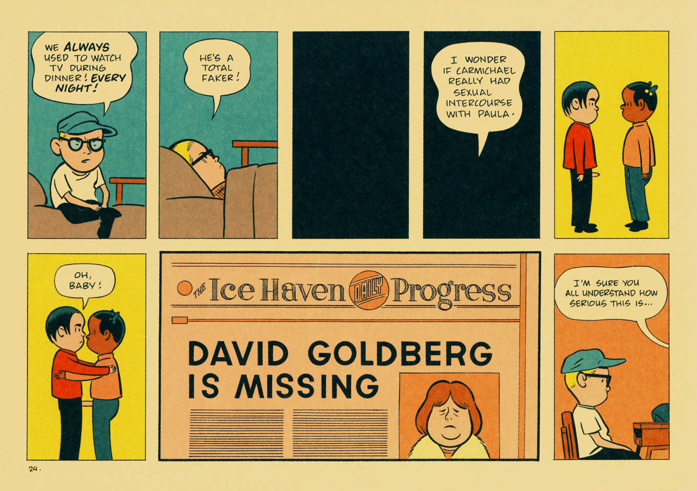 Read online Ice Haven comic -  Issue # TPB - 28