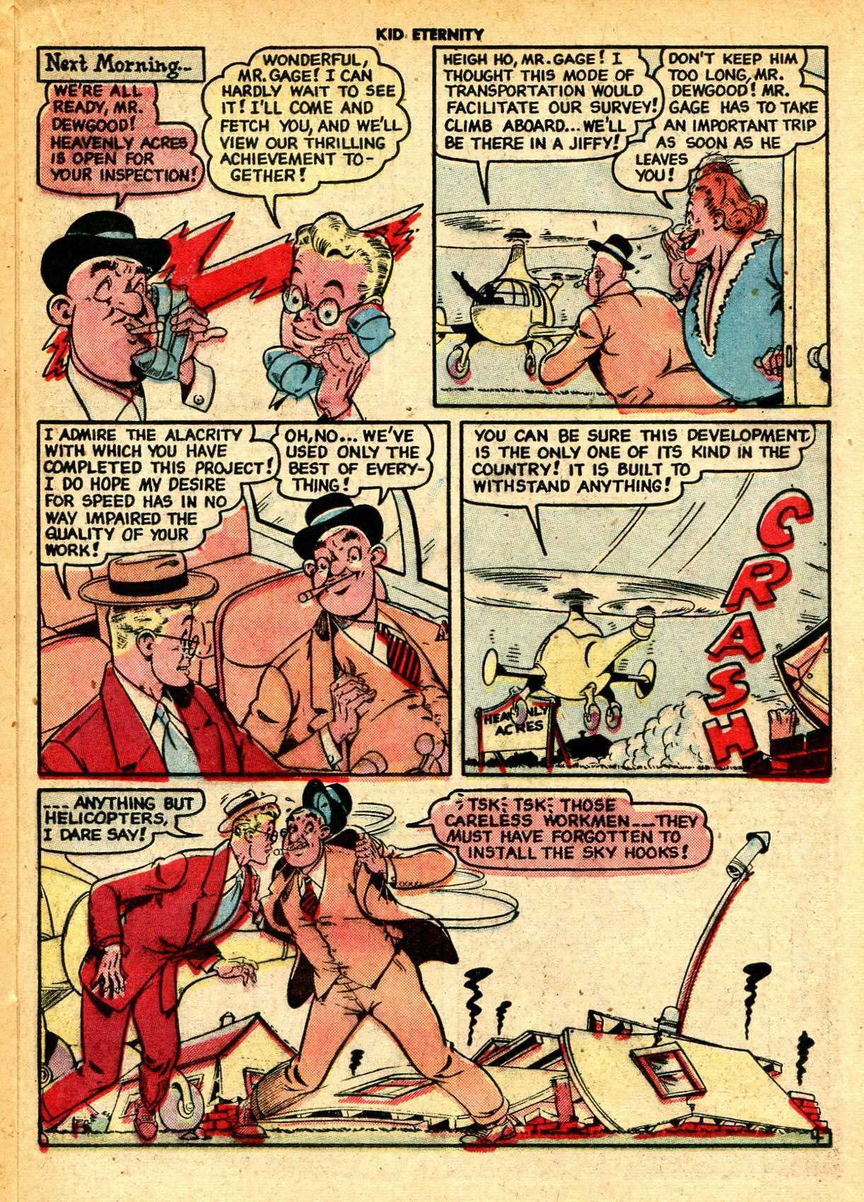 Read online Kid Eternity (1946) comic -  Issue #14 - 29