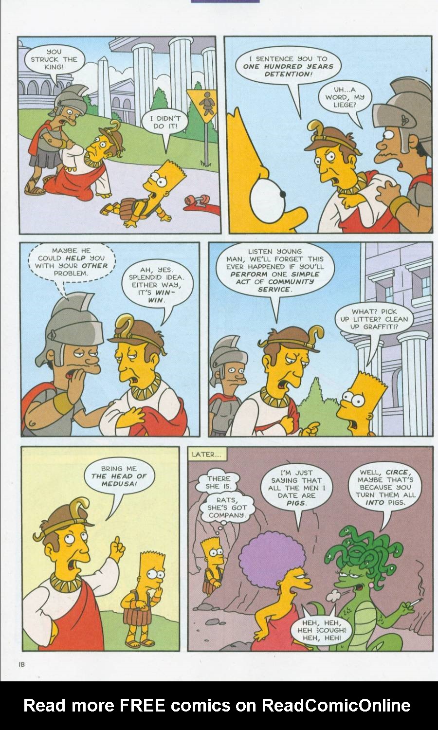 Read online Simpsons Comics comic -  Issue #70 - 19