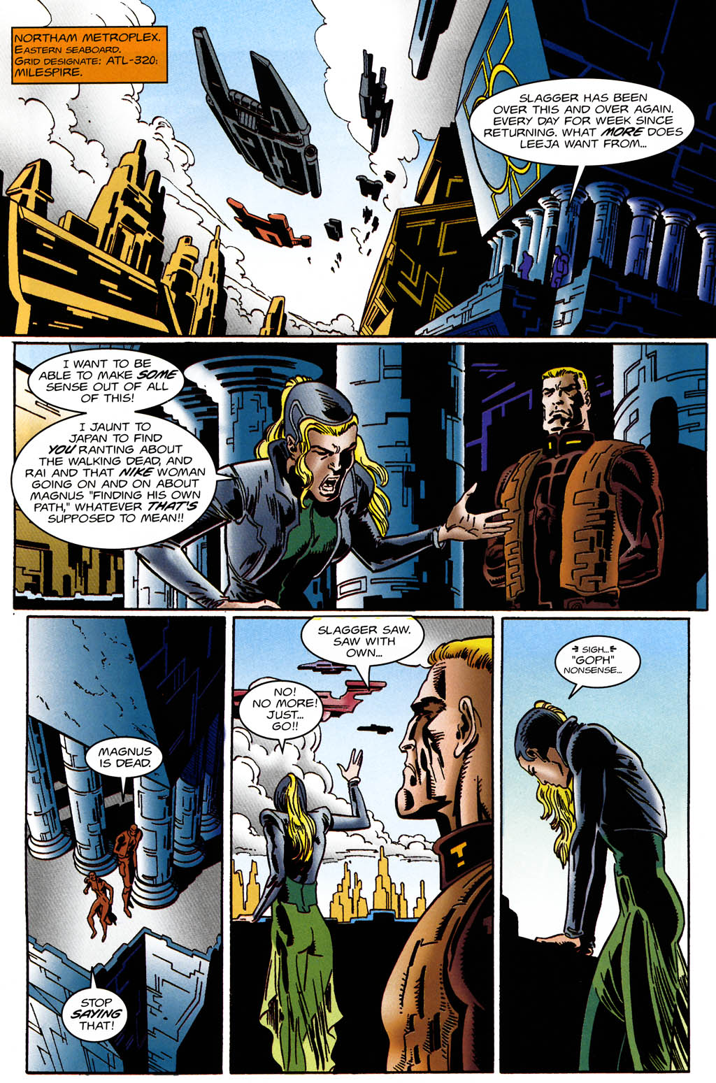 Read online Magnus Robot Fighter (1991) comic -  Issue #59 - 19