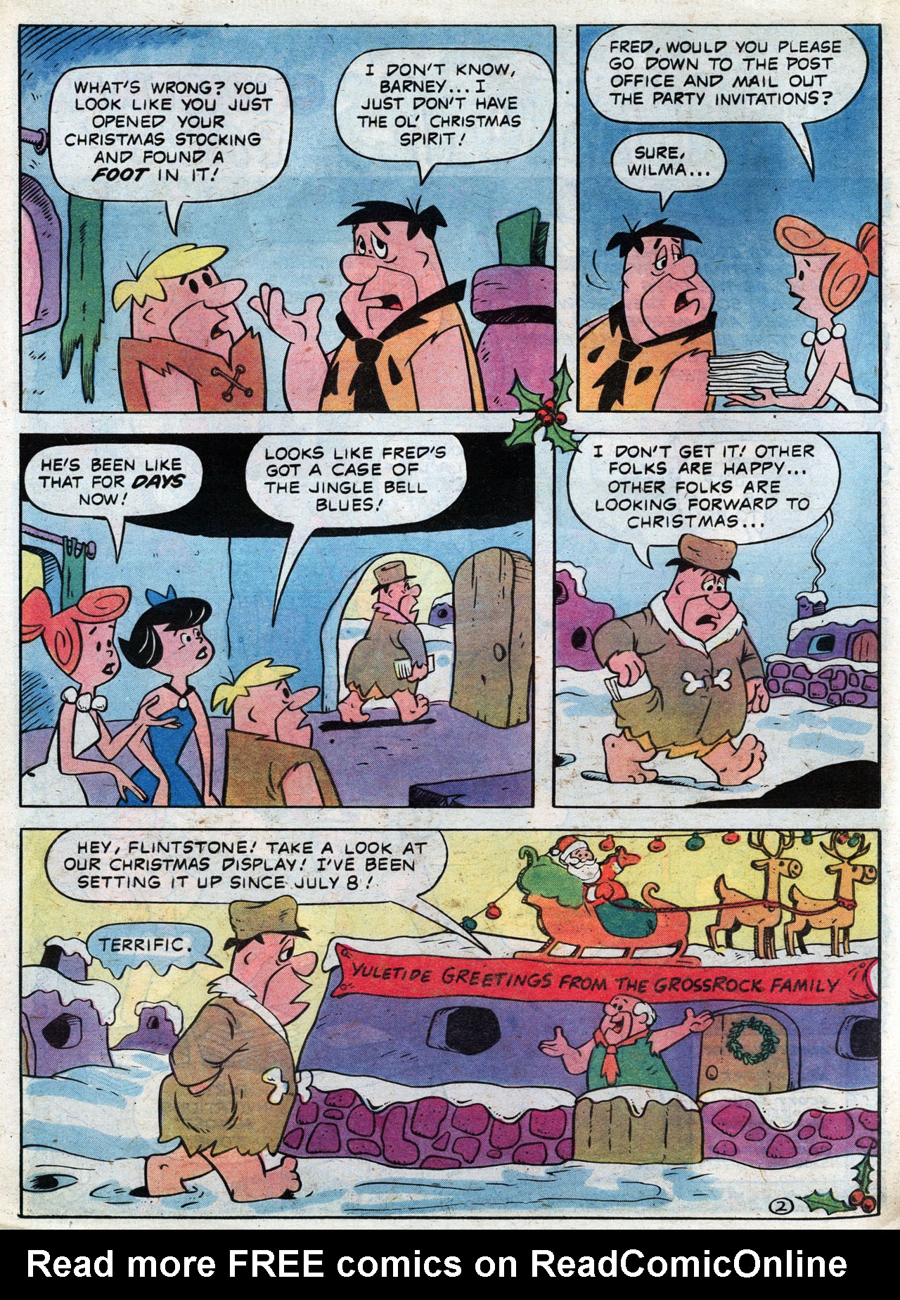 Read online The Flintstones Christmas Party comic -  Issue # Full - 4