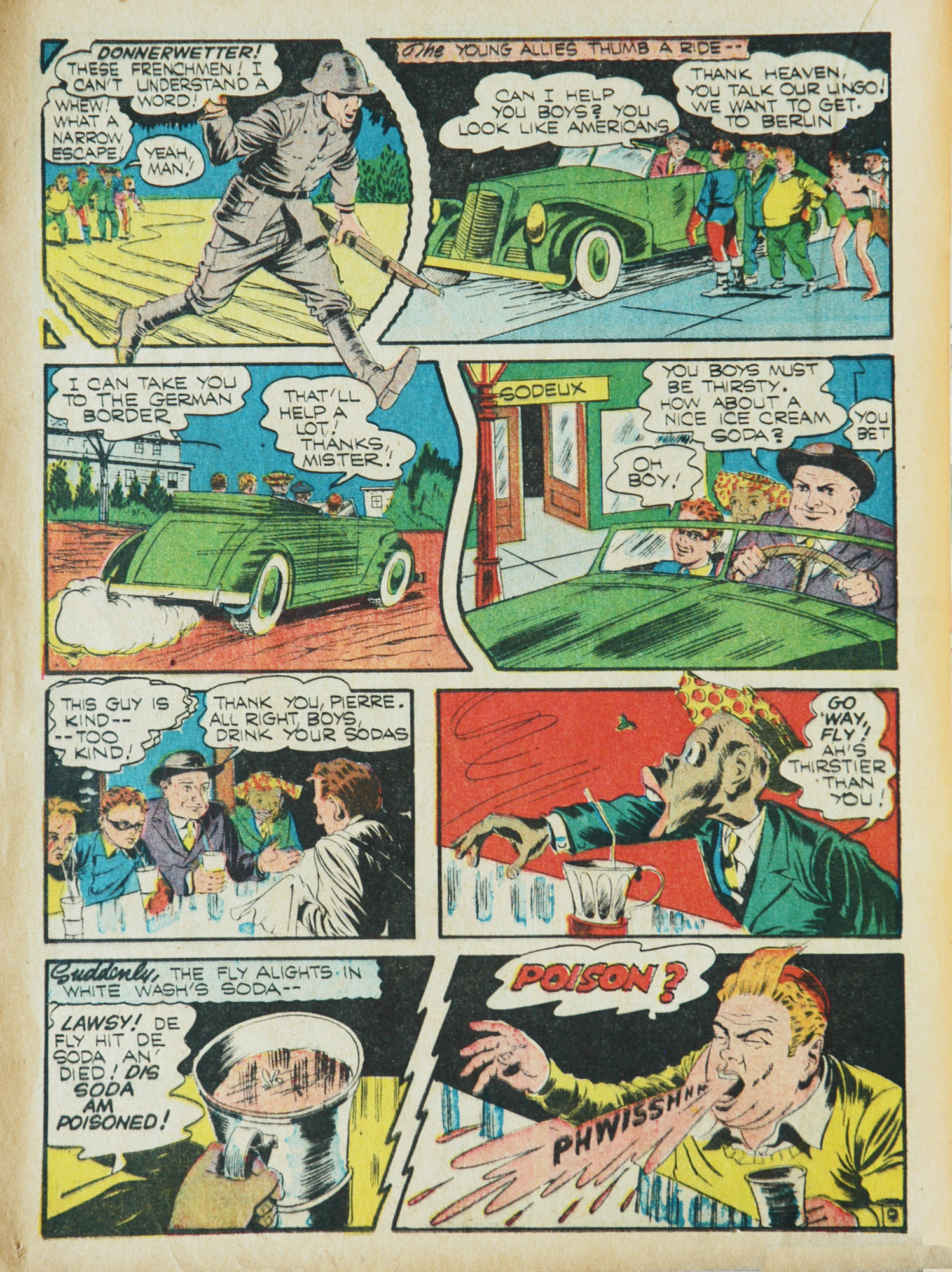 Read online Young Allies Comics comic -  Issue #1 - 30