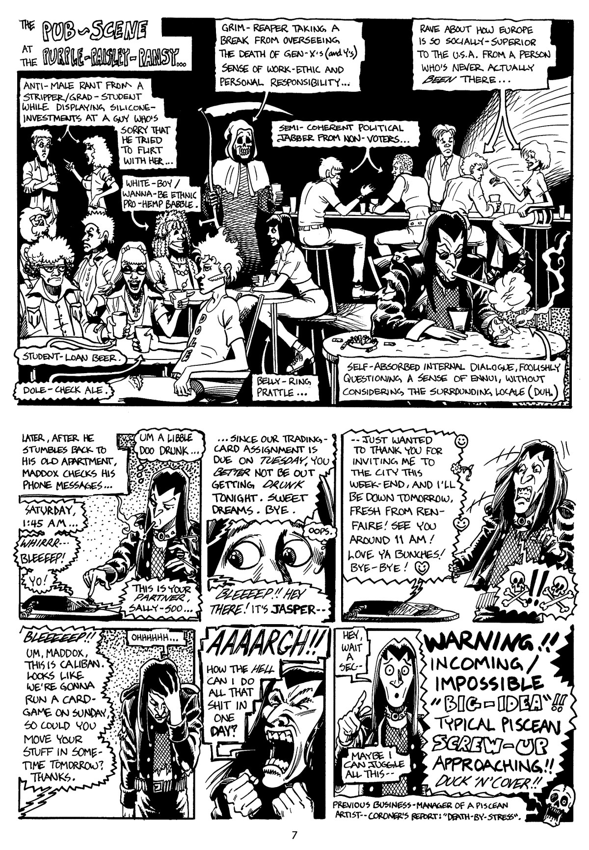 Read online (After)Life in Gothland comic -  Issue #1 - 9