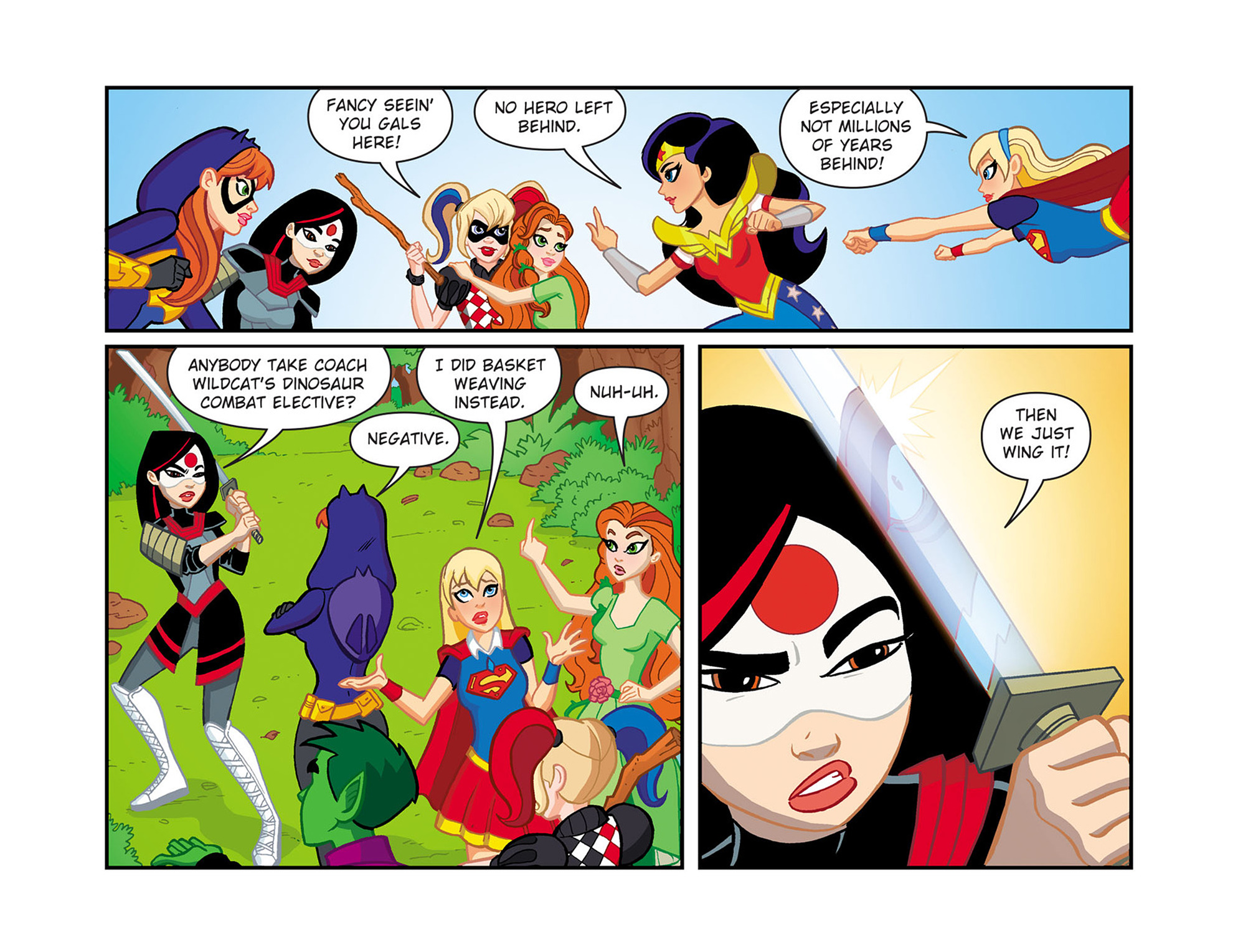 Read online DC Super Hero Girls: Past Times at Super Hero High comic -  Issue #4 - 7